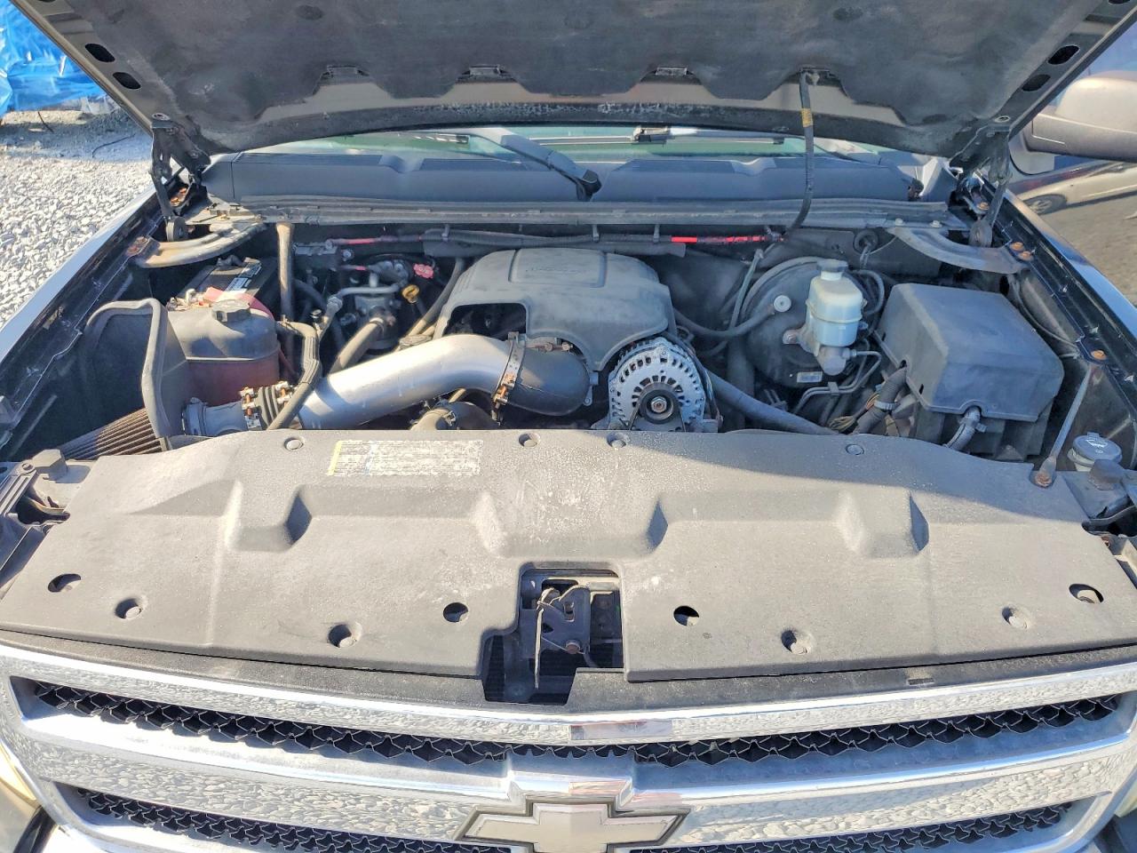 2007 Chevrolet Silverado K1500 Crew Cab Black vin: 2GCEK133971655980