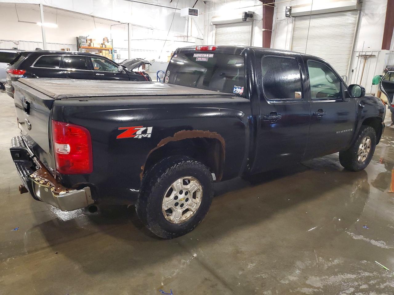 2008 Chevrolet Silverado K1500 Black vin: 2GCEK133981169588