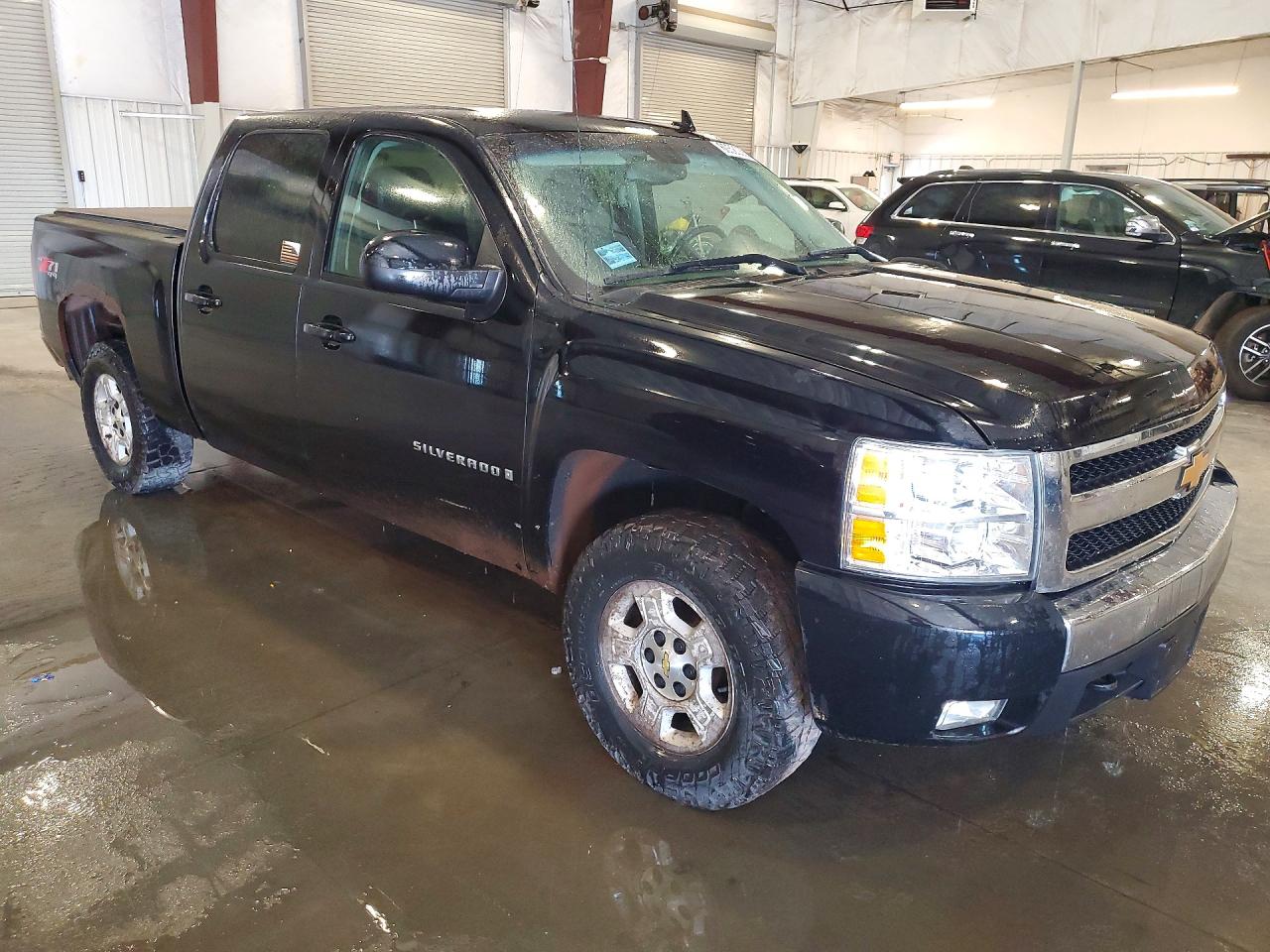 2008 Chevrolet Silverado K1500 Black vin: 2GCEK133981169588