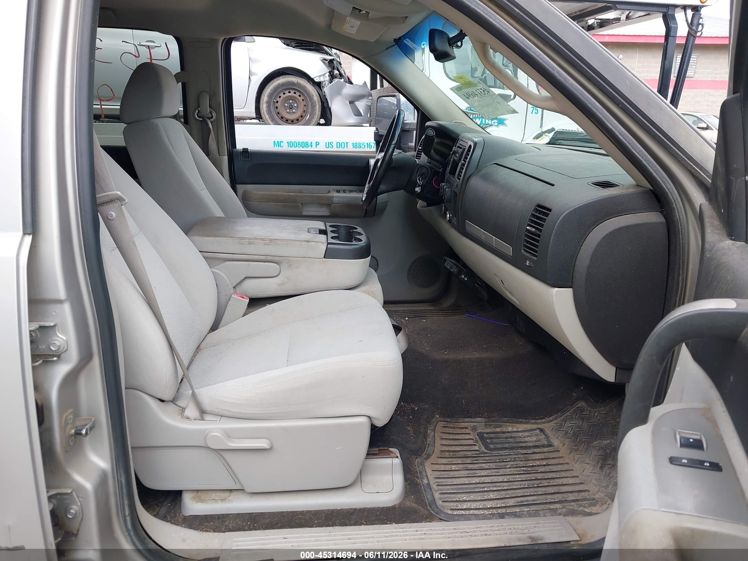 2007 Chevrolet Silverado 1500 Lt1 Silver vin: 2GCEK13C071605520