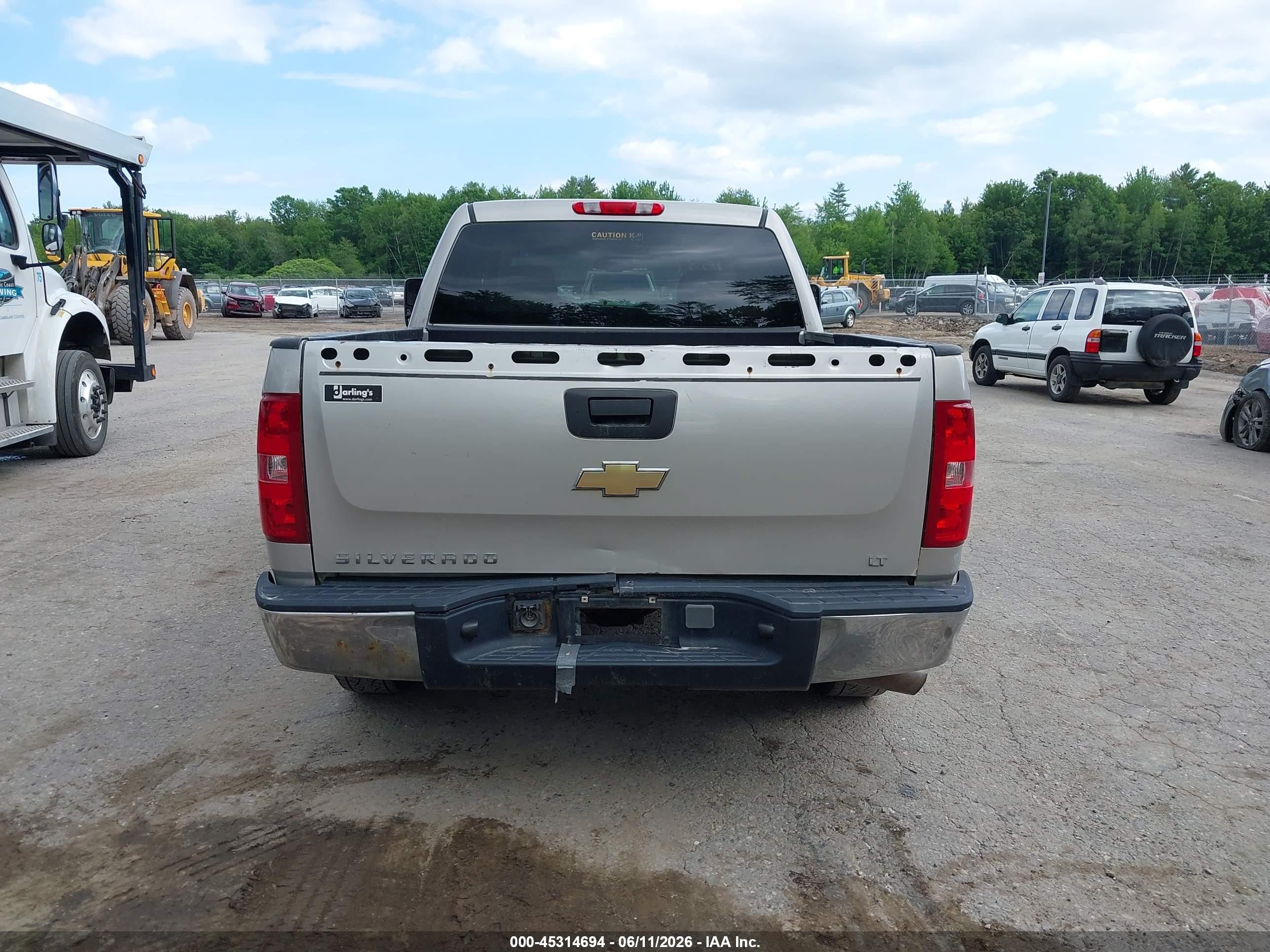 2007 Chevrolet Silverado 1500 Lt1 Silver vin: 2GCEK13C071605520