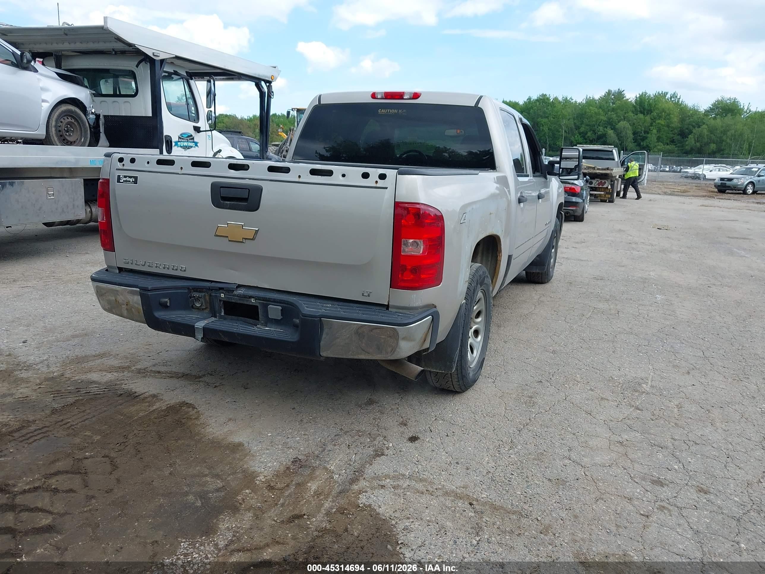 2007 Chevrolet Silverado 1500 Lt1 Silver vin: 2GCEK13C071605520
