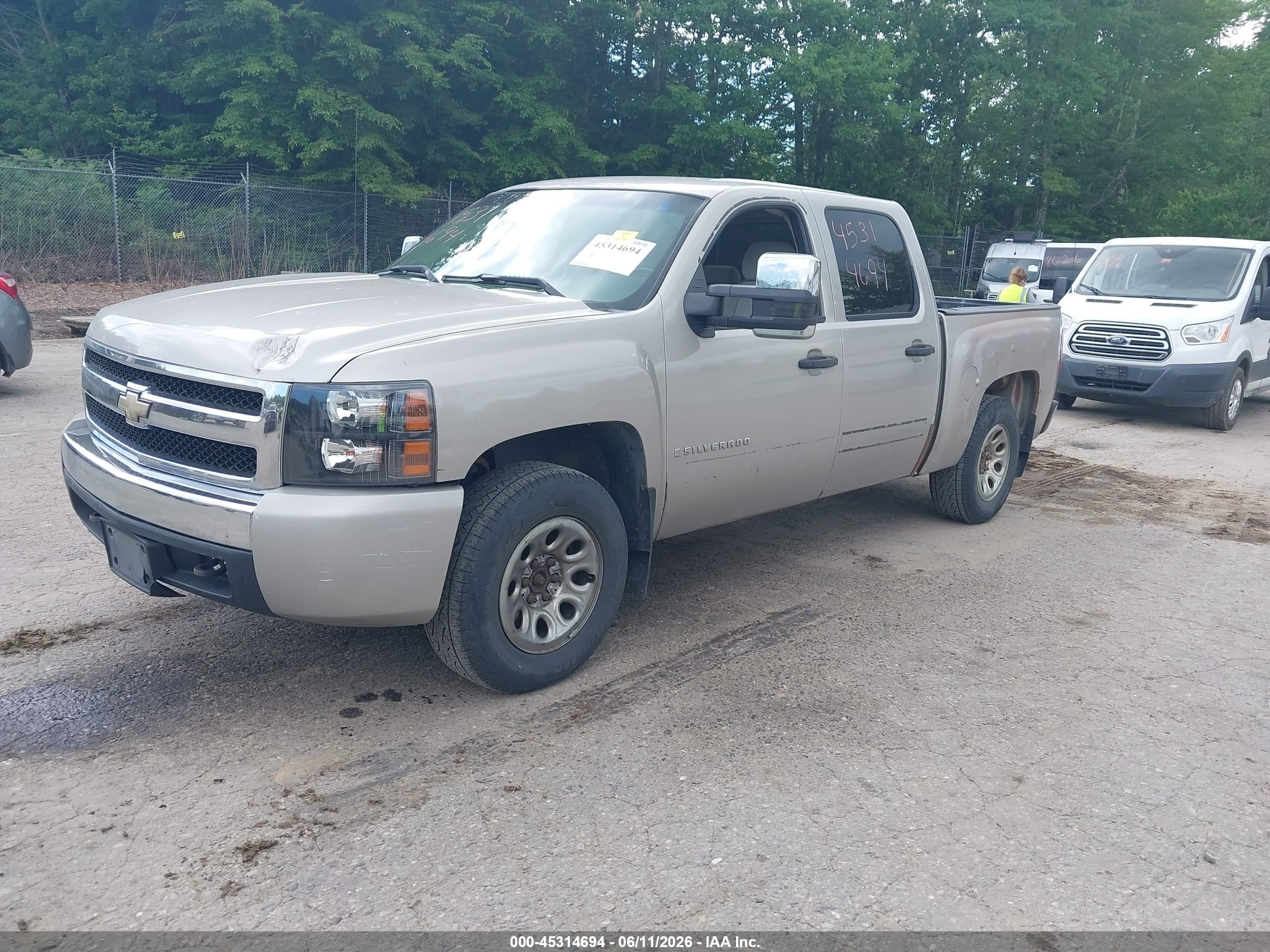 2007 Chevrolet Silverado 1500 Lt1 Silver vin: 2GCEK13C071605520