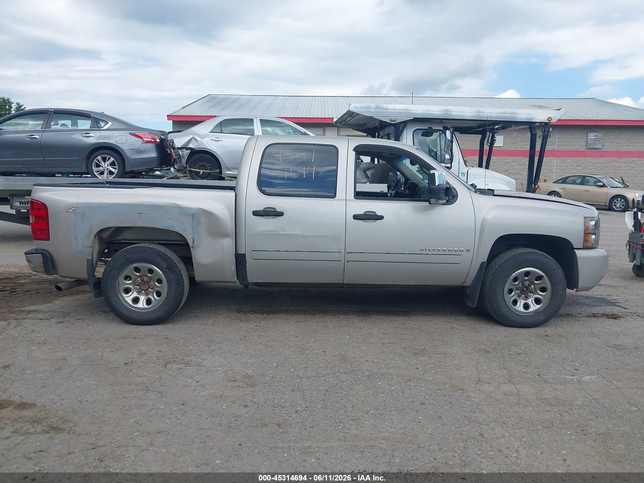2007 Chevrolet Silverado 1500 Lt1 Silver vin: 2GCEK13C071605520