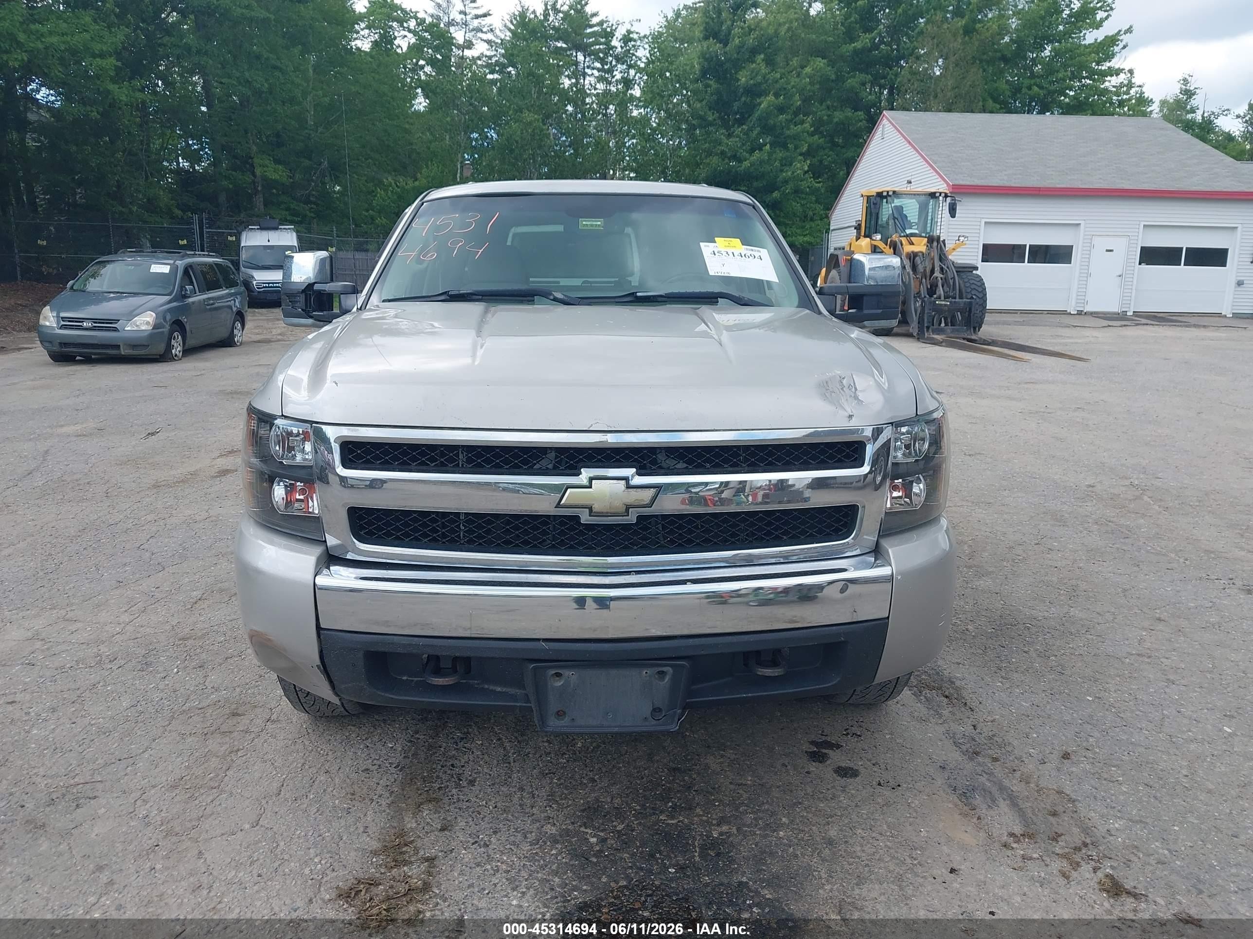 2007 Chevrolet Silverado 1500 Lt1 Silver vin: 2GCEK13C071605520