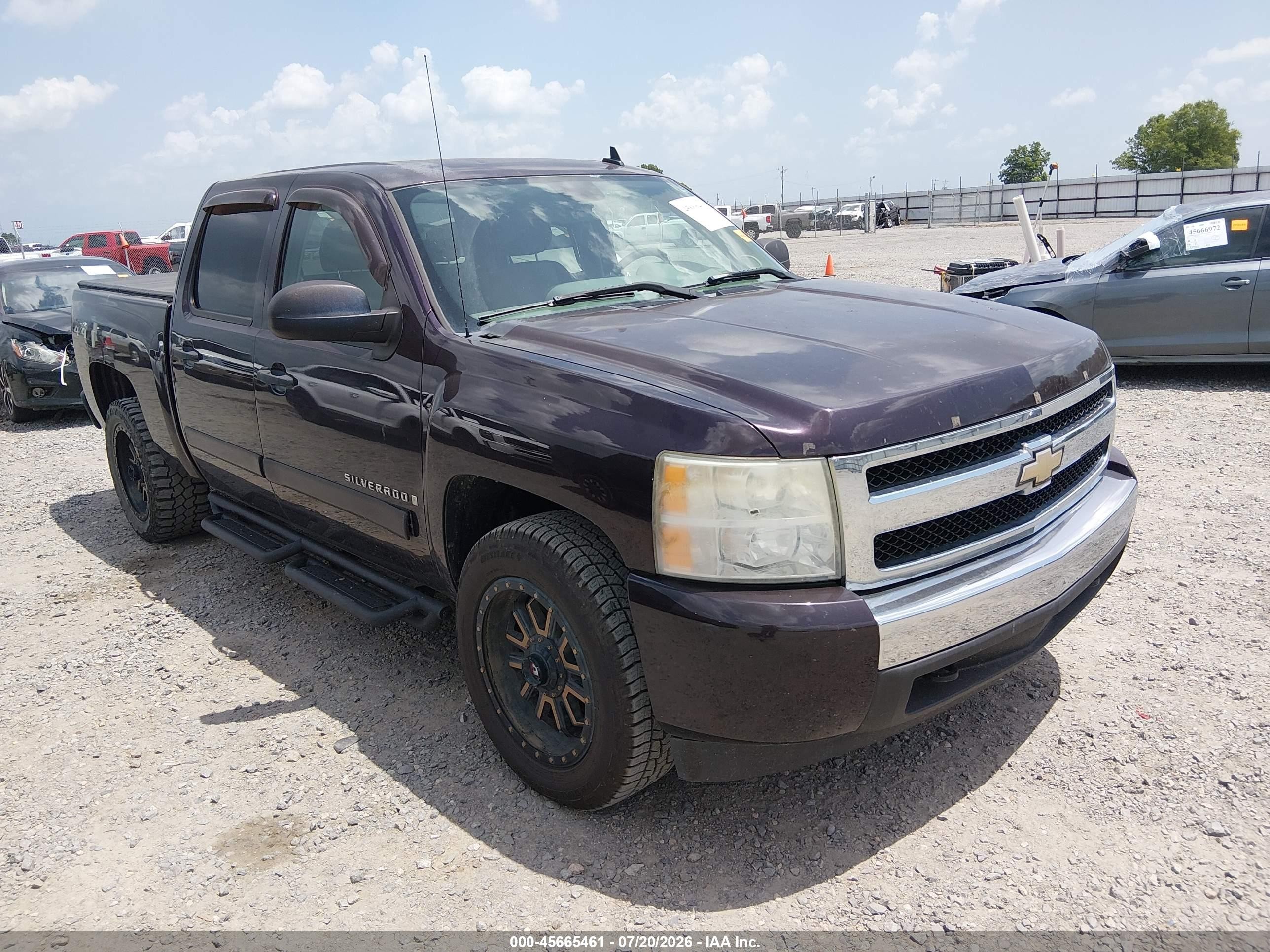 2008 Chevrolet Silverado 1500 Ls Burgundy vin: 2GCEK13C081259907
