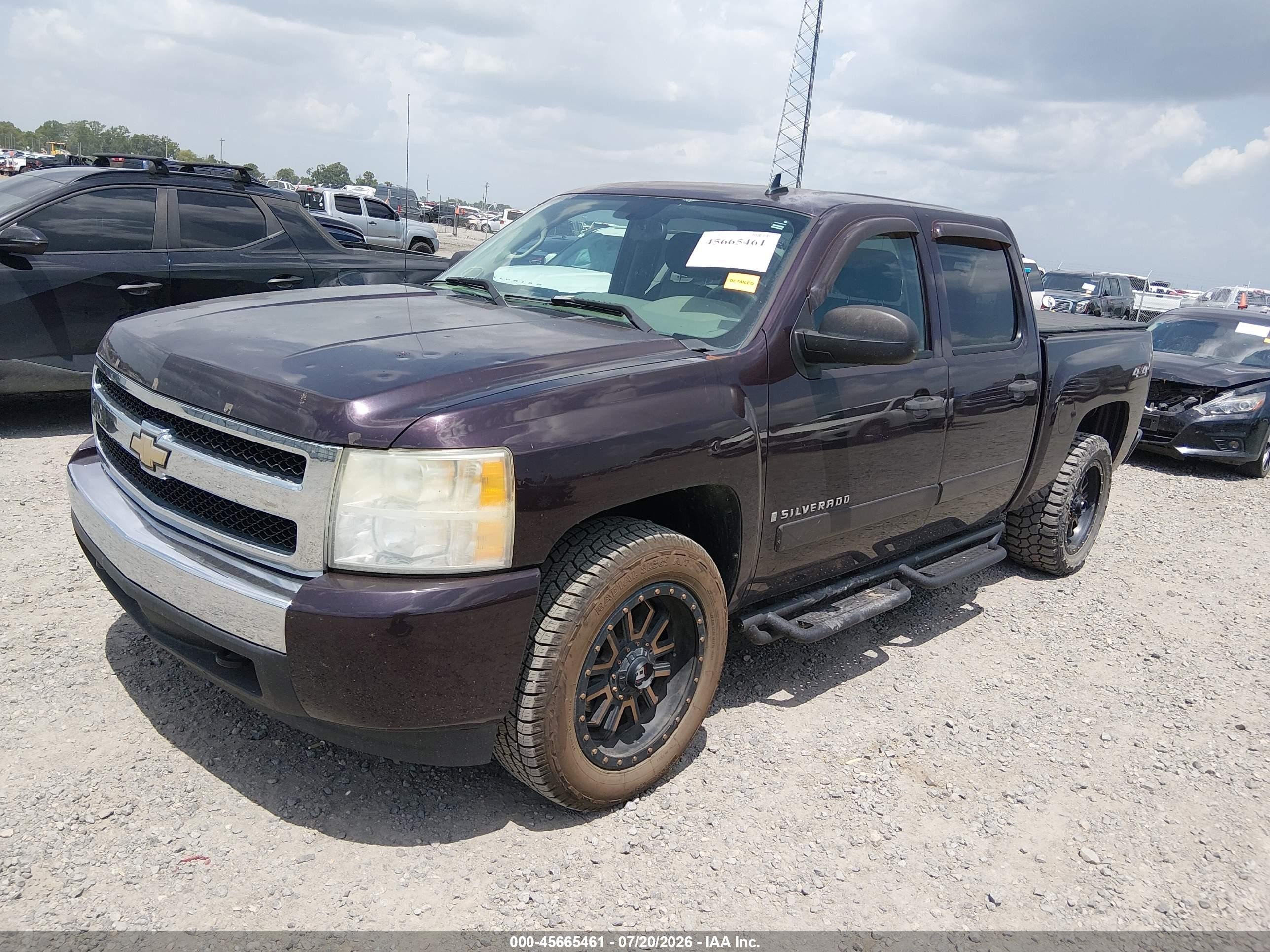 2008 Chevrolet Silverado 1500 Ls Burgundy vin: 2GCEK13C081259907
