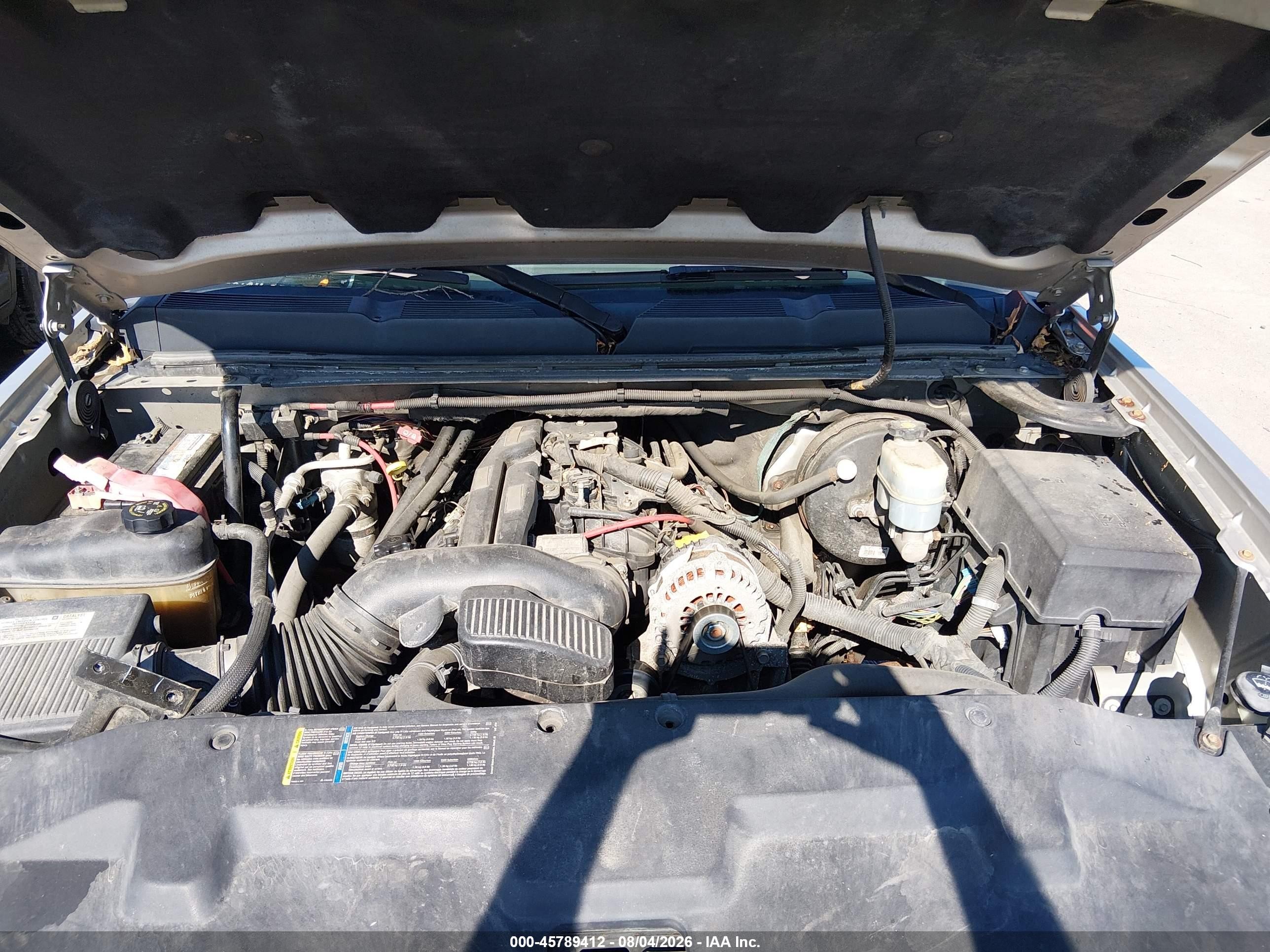 2007 Chevrolet Silverado 1500 Lt1 Silver vin: 2GCEK13C171652054
