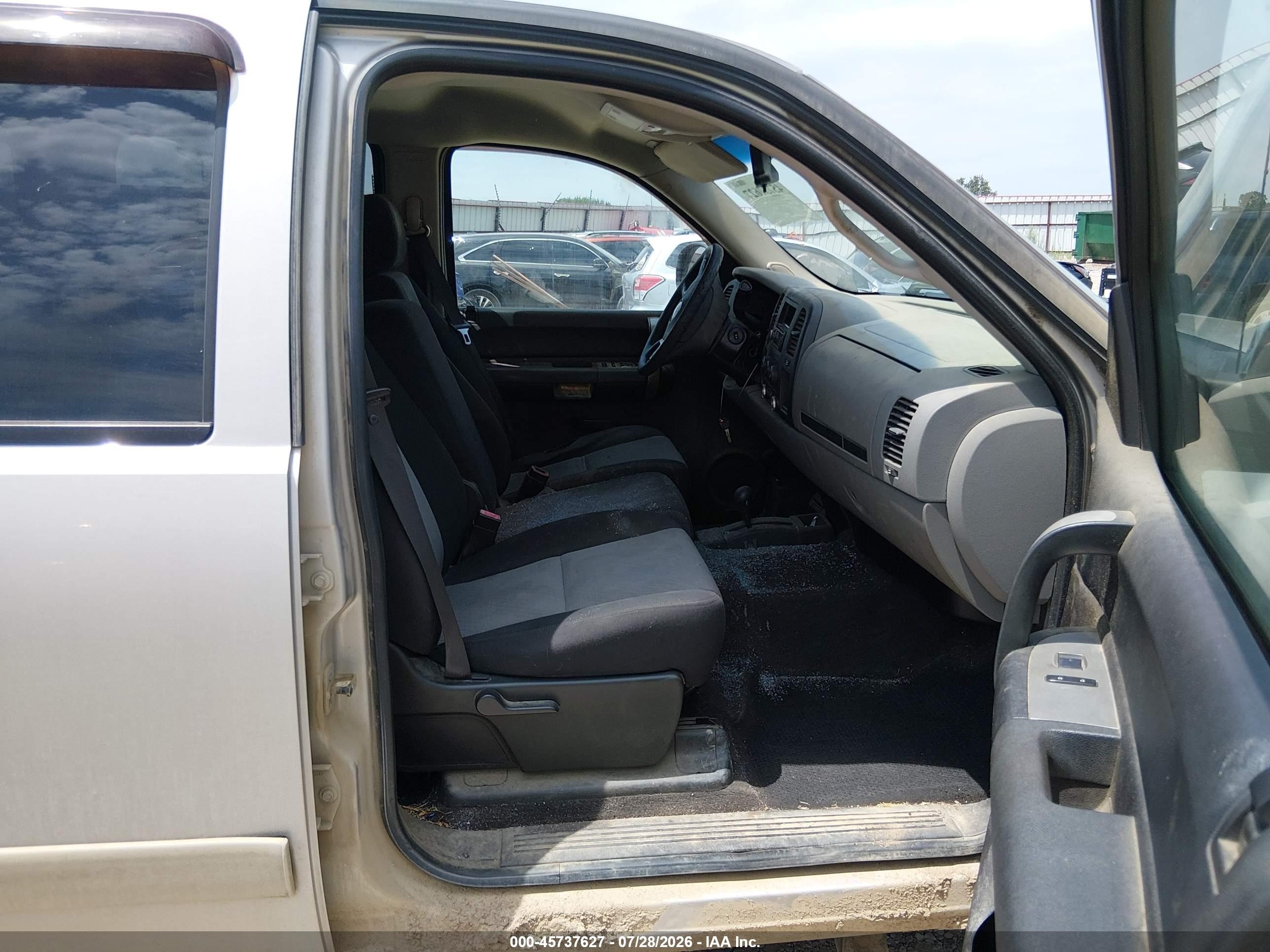2008 Chevrolet Silverado 1500 Ls Silver vin: 2GCEK13C181147844