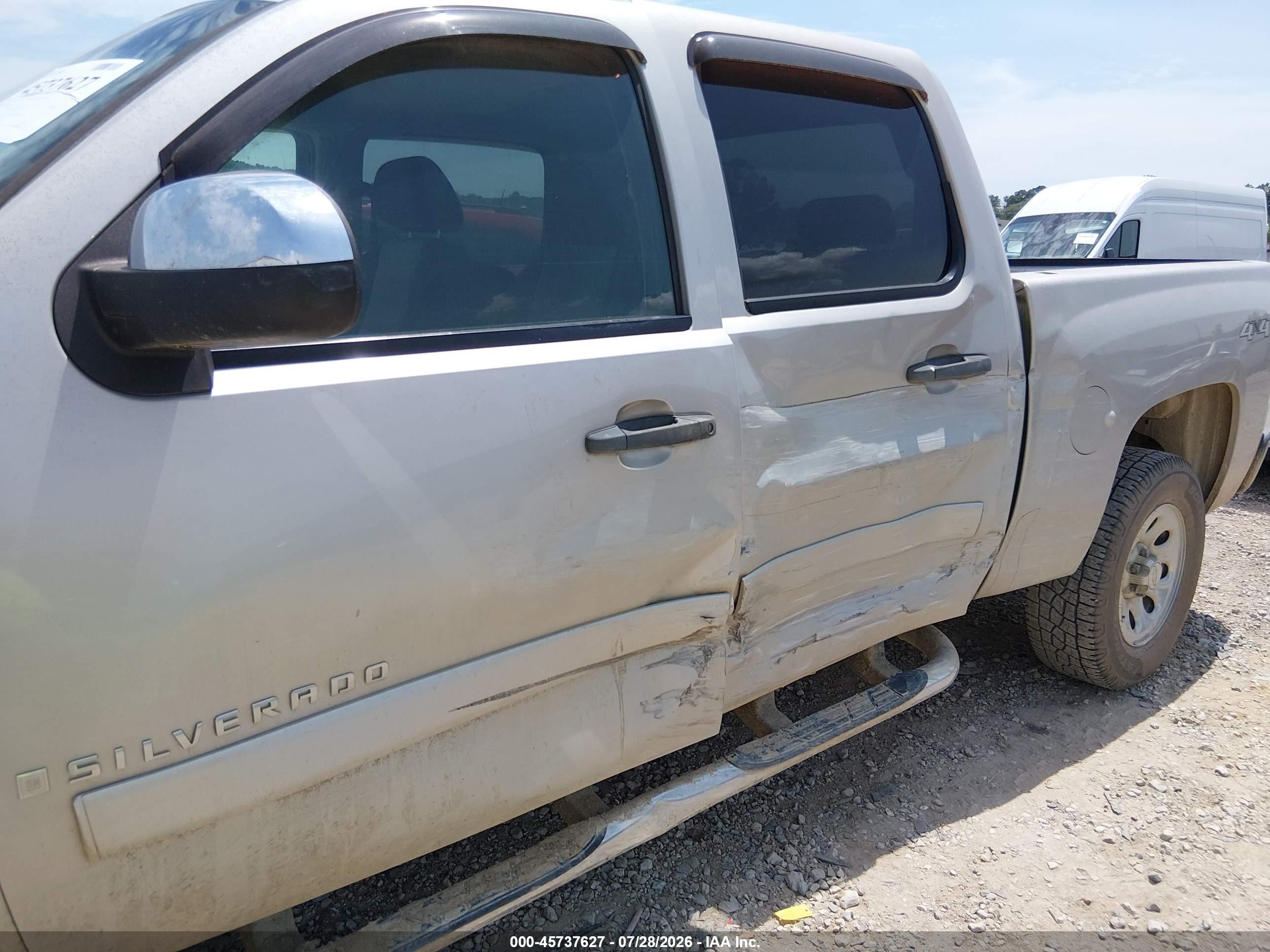 2008 Chevrolet Silverado 1500 Ls Silver vin: 2GCEK13C181147844