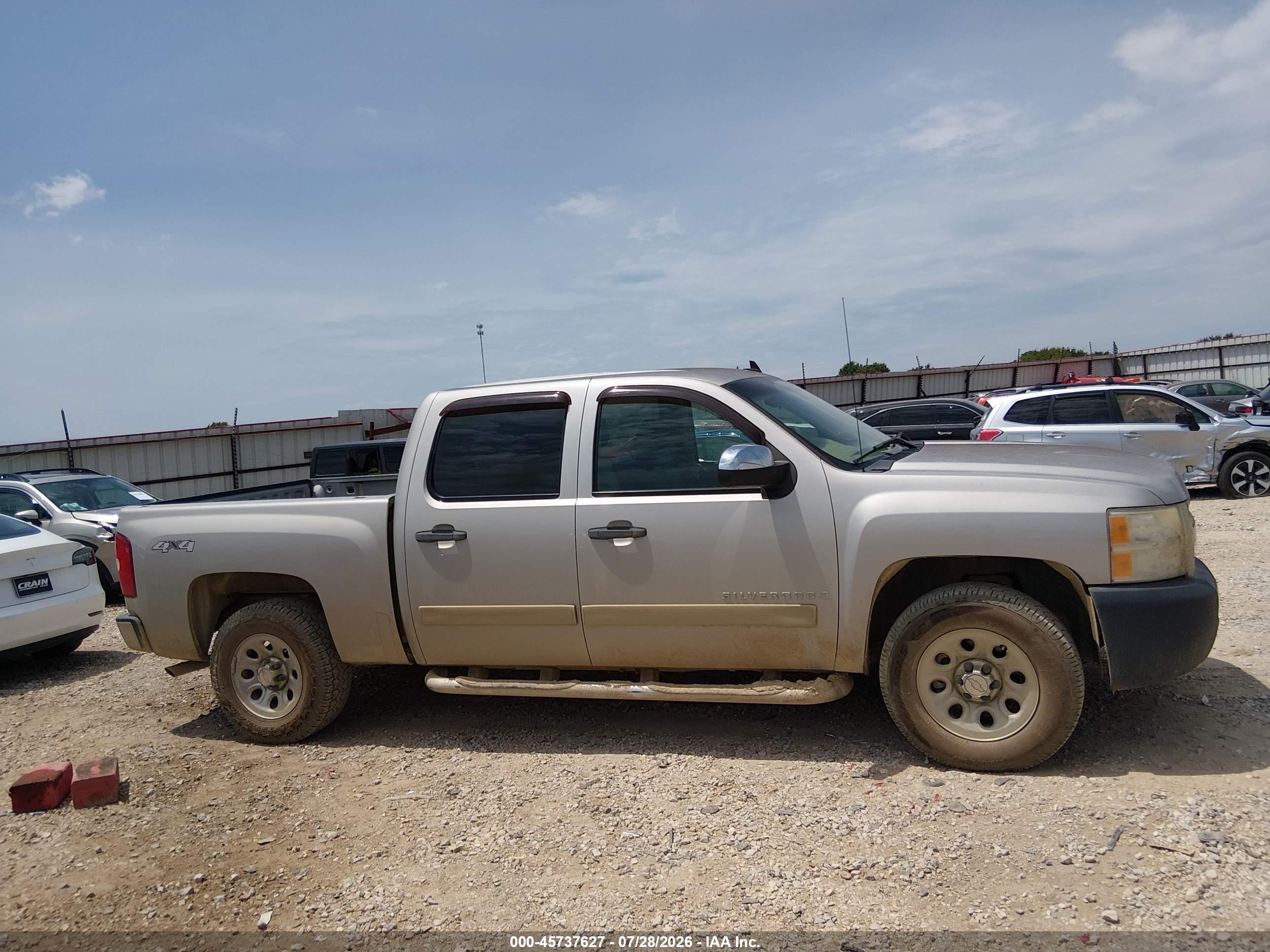 2008 Chevrolet Silverado 1500 Ls Silver vin: 2GCEK13C181147844