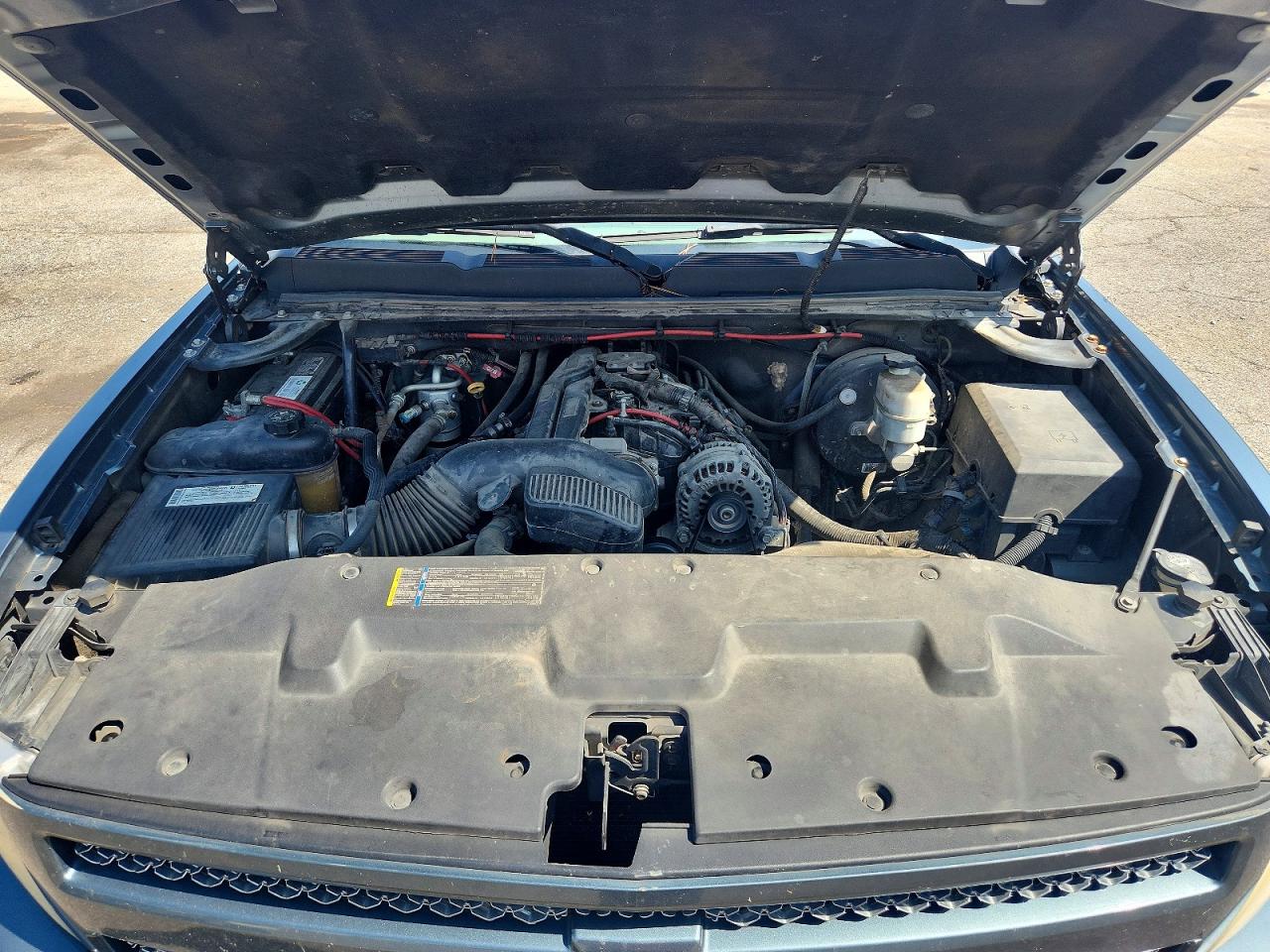 2008 Chevrolet Silverado Blue vin: 2GCEK13C281115758
