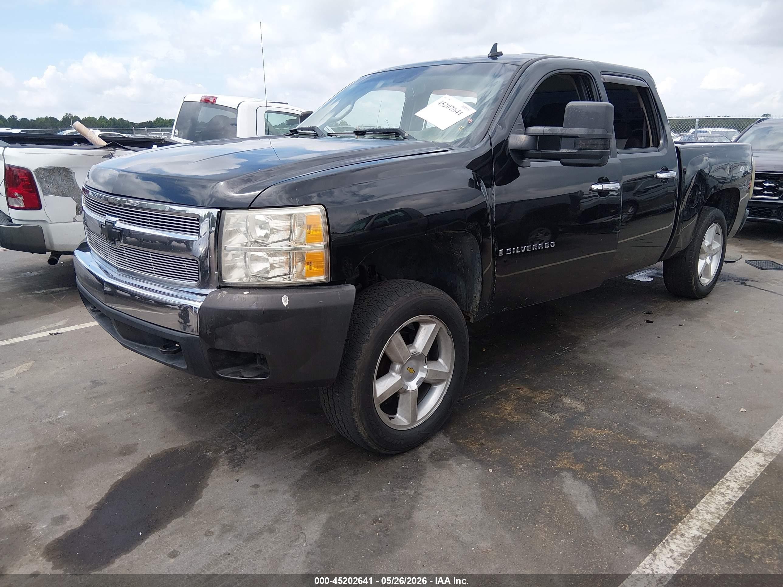 2007 Chevrolet Silverado 1500 Ls Черный vin: 2GCEK13C371717793
