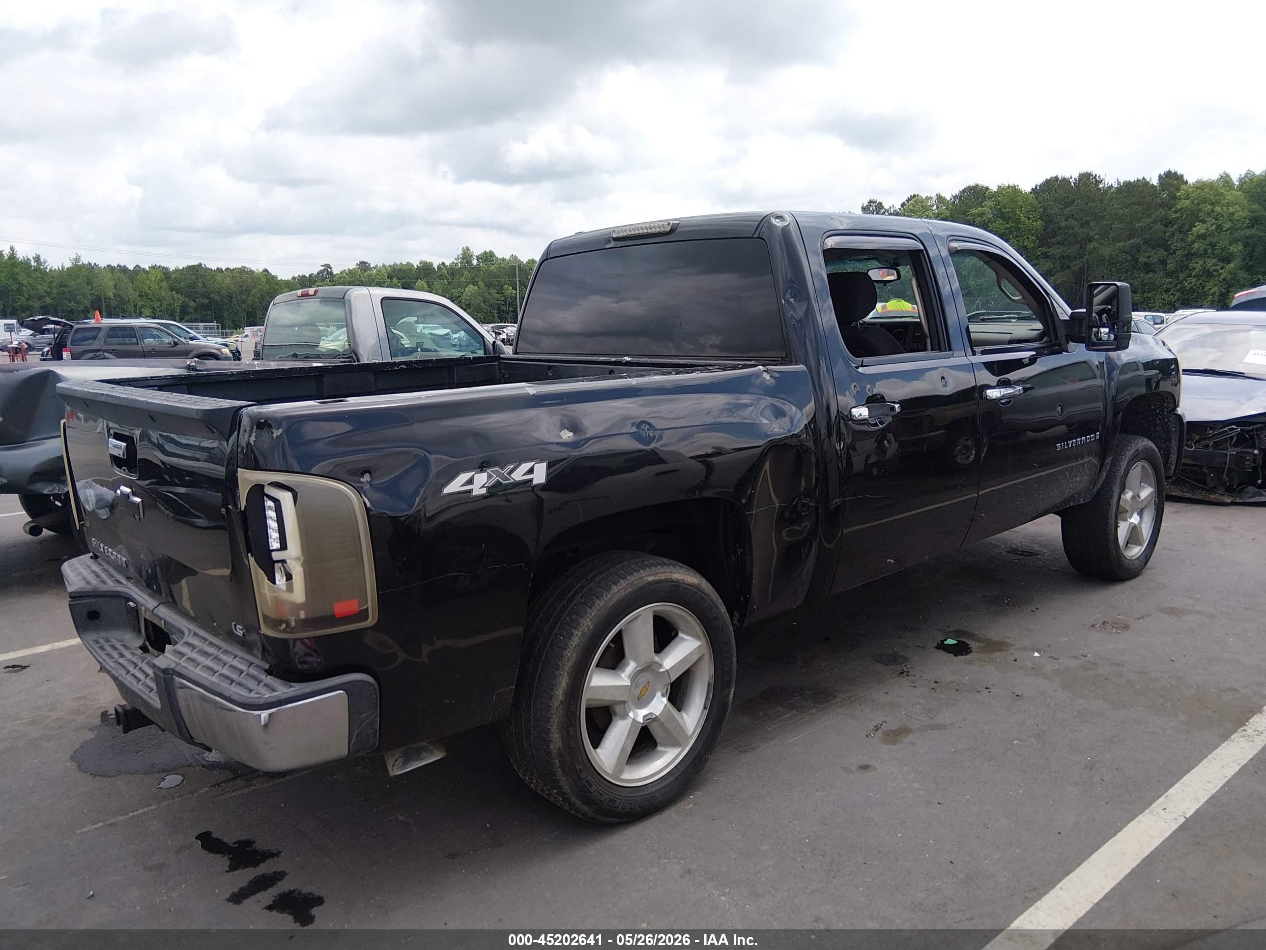 2007 Chevrolet Silverado 1500 Ls Черный vin: 2GCEK13C371717793