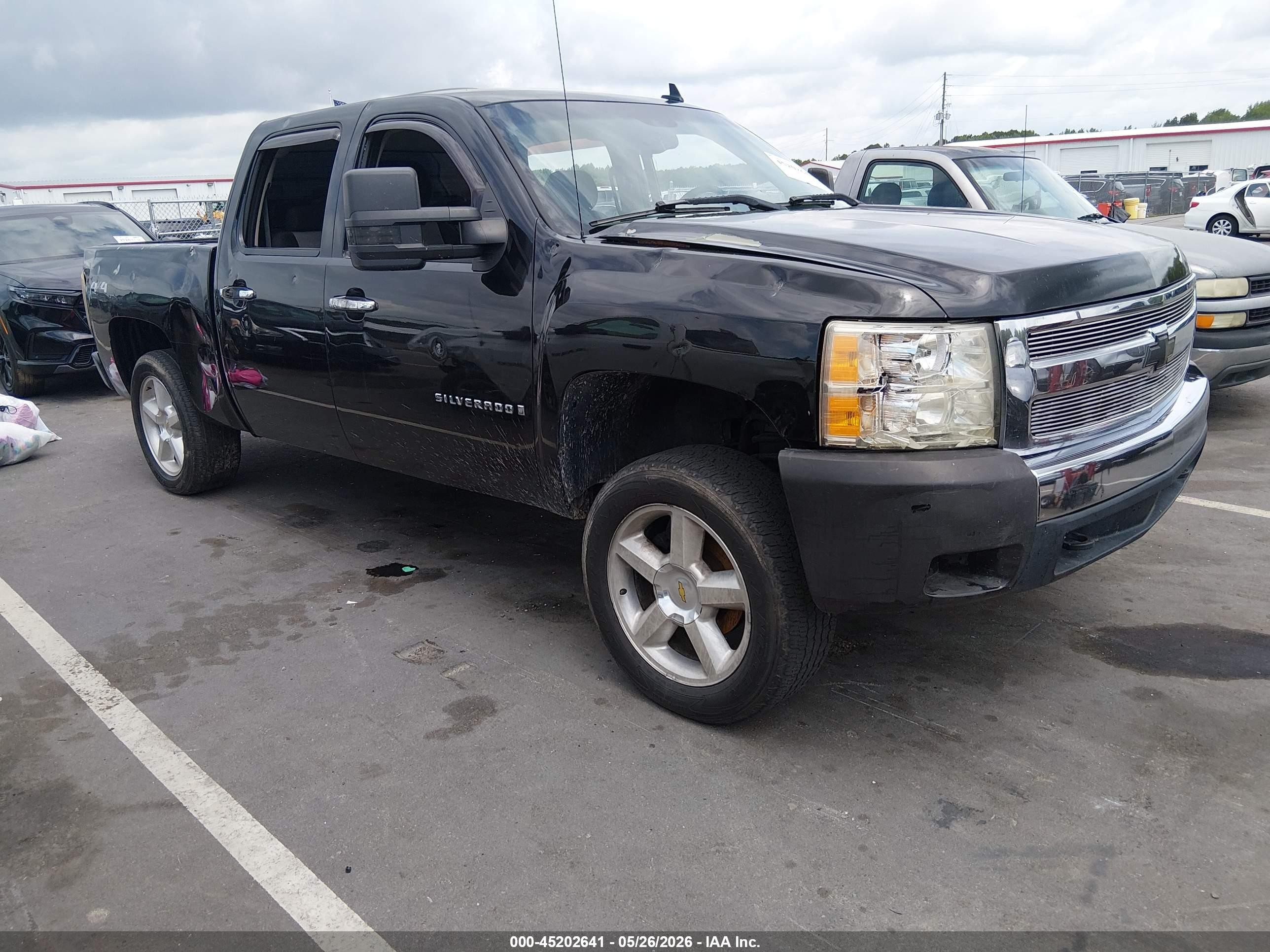 2007 Chevrolet Silverado 1500 Ls Черный vin: 2GCEK13C371717793