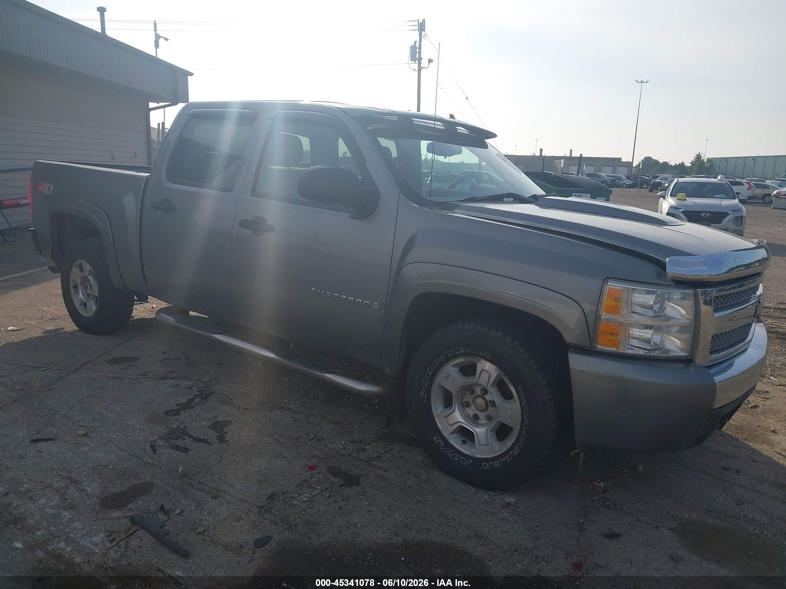 2007 Chevrolet Silverado 1500 Ls Gray vin: 2GCEK13C371732861