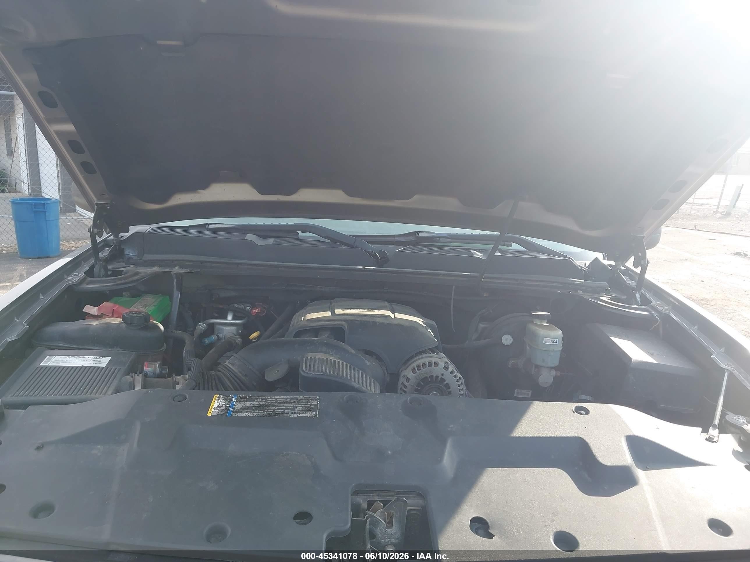 2007 Chevrolet Silverado 1500 Ls Gray vin: 2GCEK13C371732861