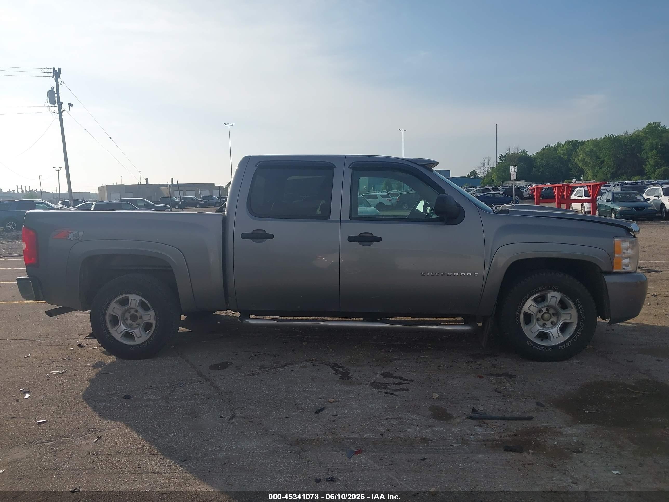 2007 Chevrolet Silverado 1500 Ls Gray vin: 2GCEK13C371732861
