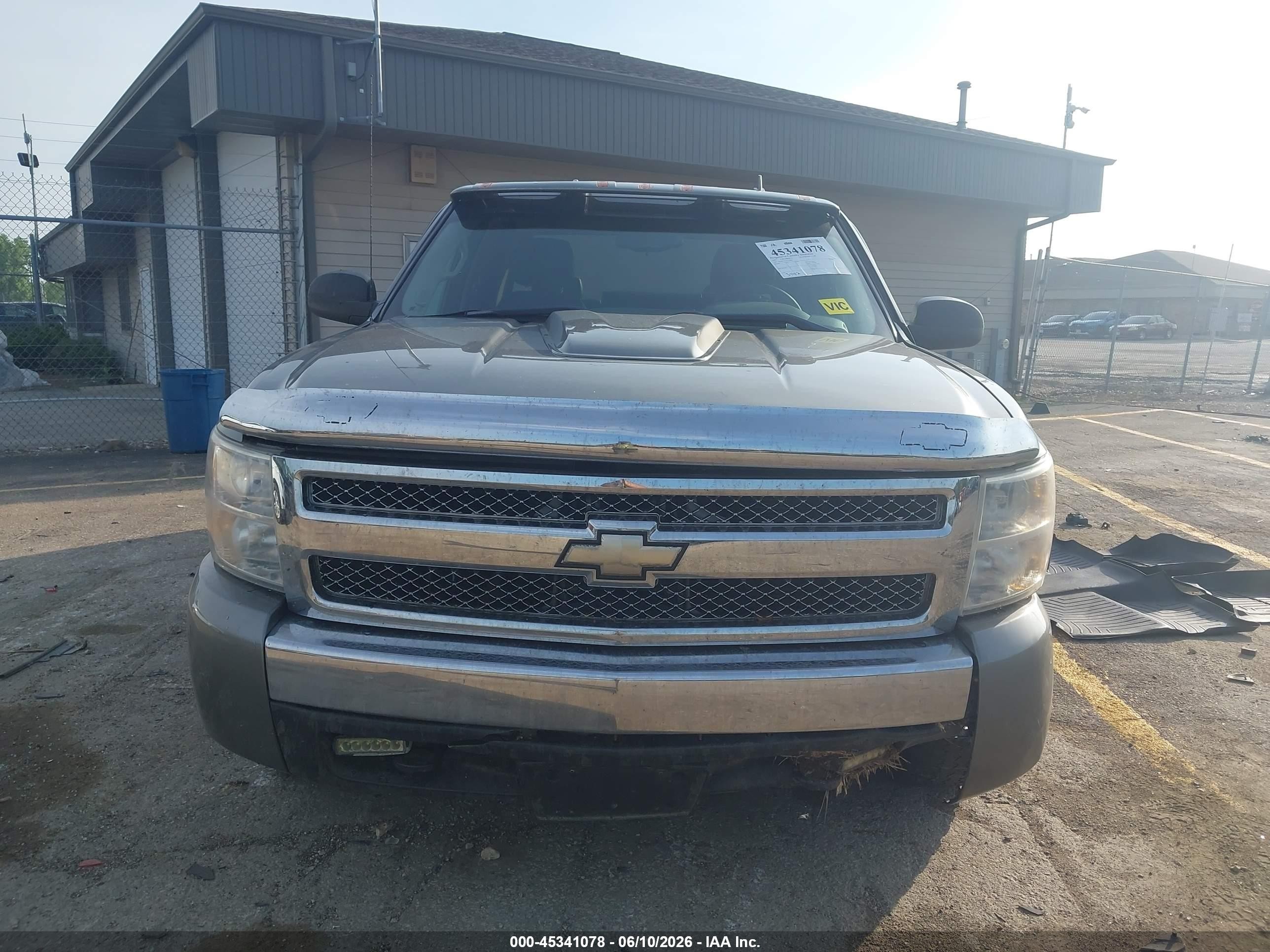 2007 Chevrolet Silverado 1500 Ls Gray vin: 2GCEK13C371732861