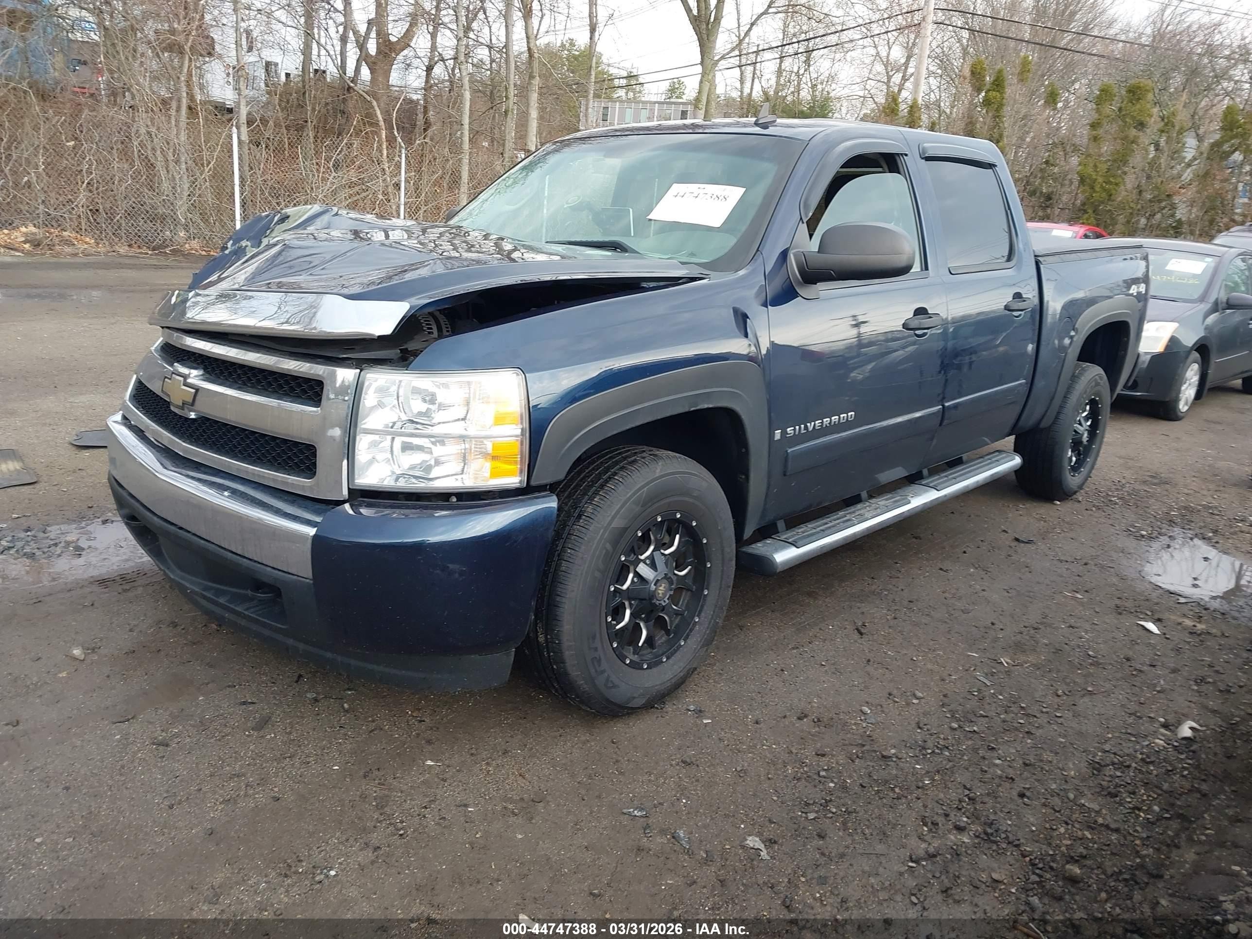 2007 Chevrolet Silverado 1500 Ls Blue vin: 2GCEK13C671719294