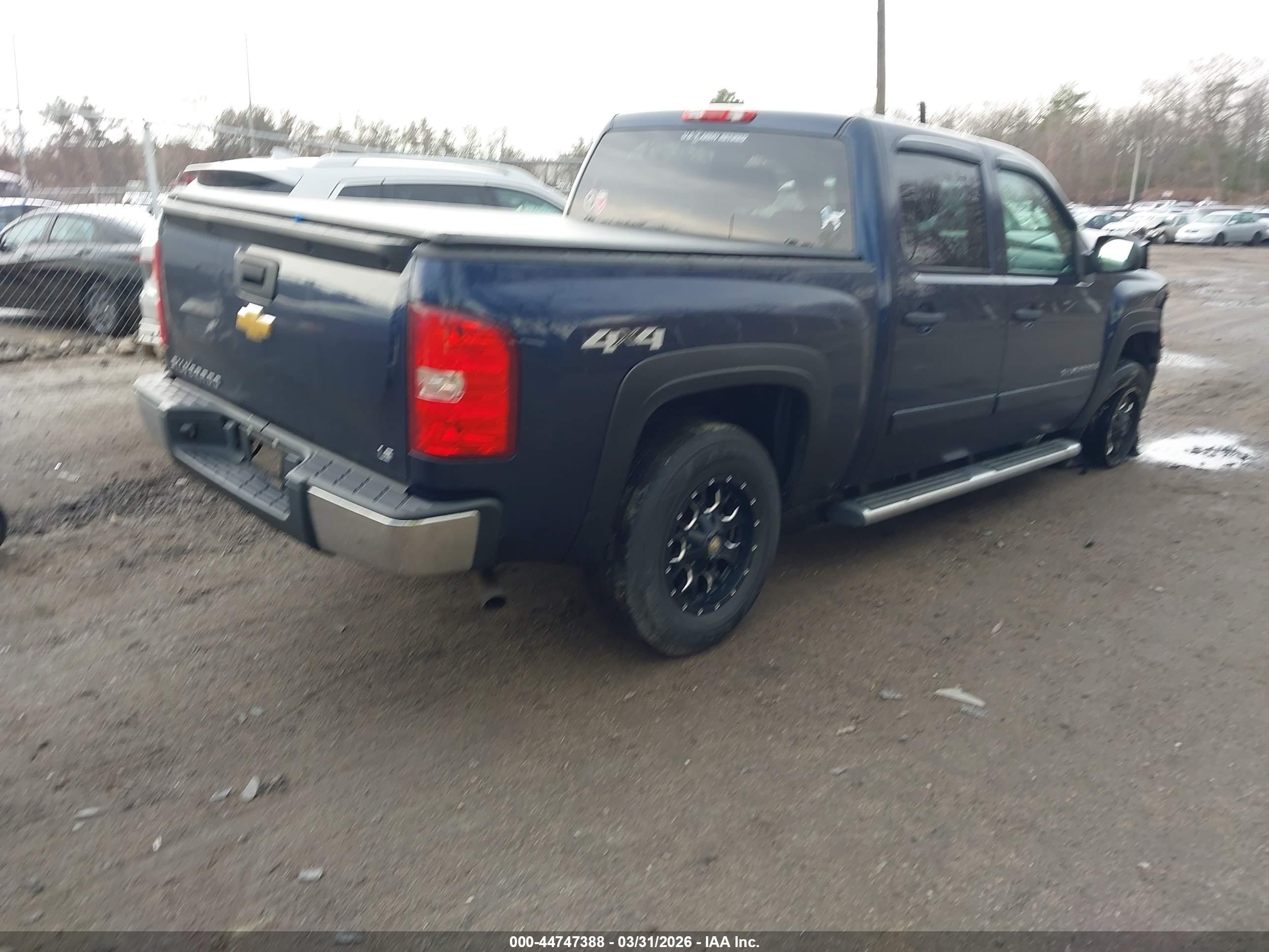 2007 Chevrolet Silverado 1500 Ls Blue vin: 2GCEK13C671719294