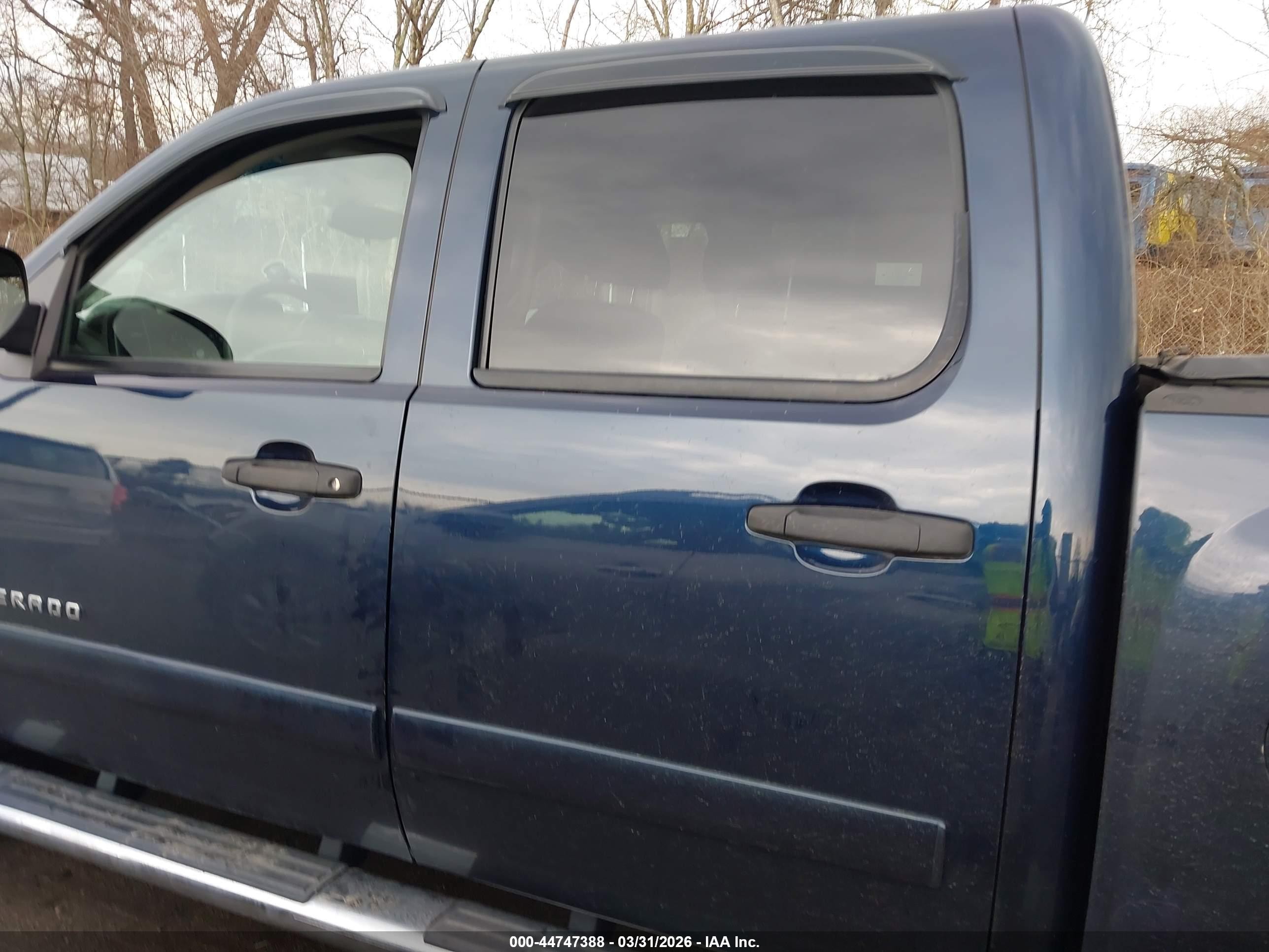2007 Chevrolet Silverado 1500 Ls Blue vin: 2GCEK13C671719294
