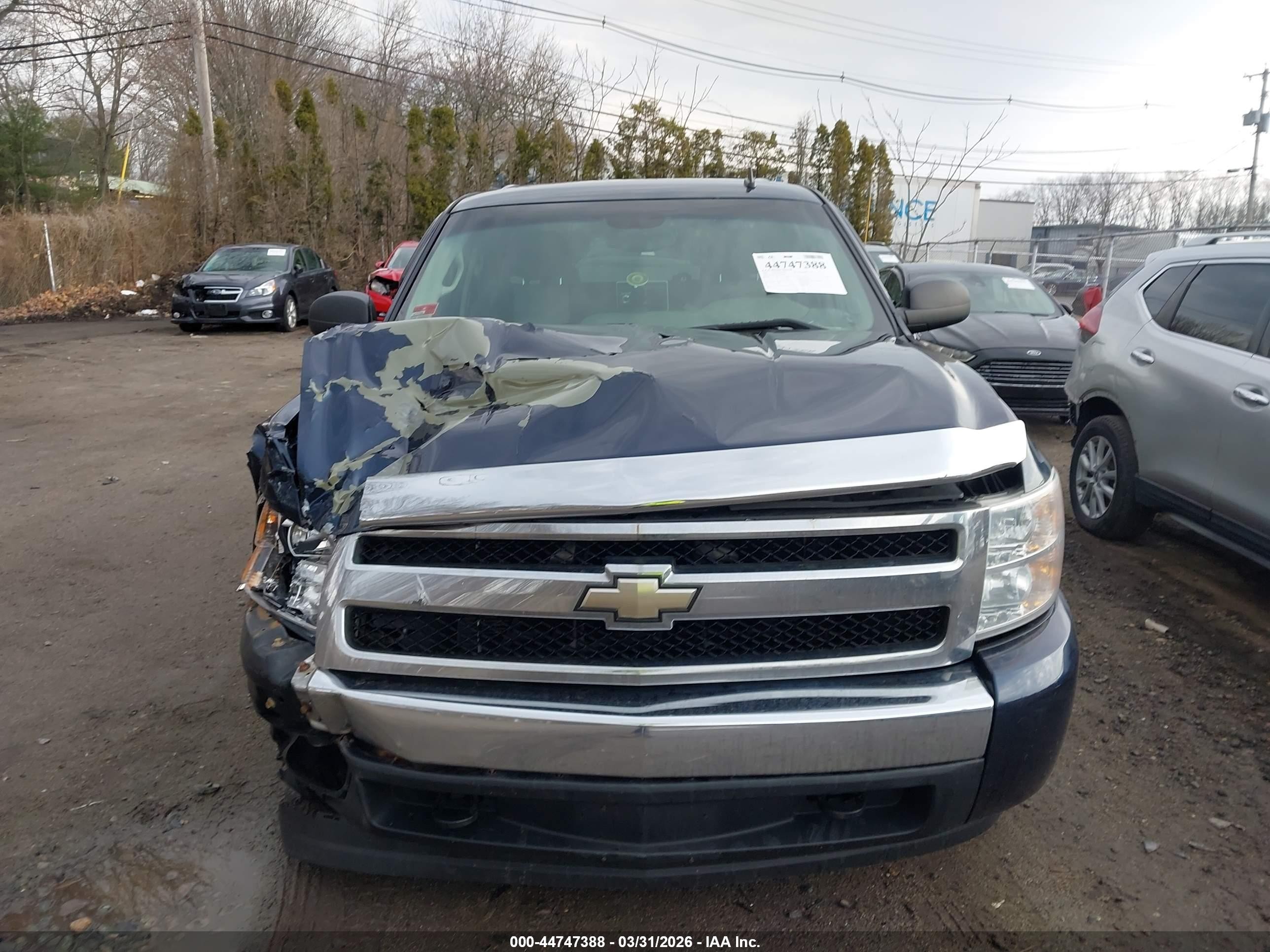 2007 Chevrolet Silverado 1500 Ls Blue vin: 2GCEK13C671719294
