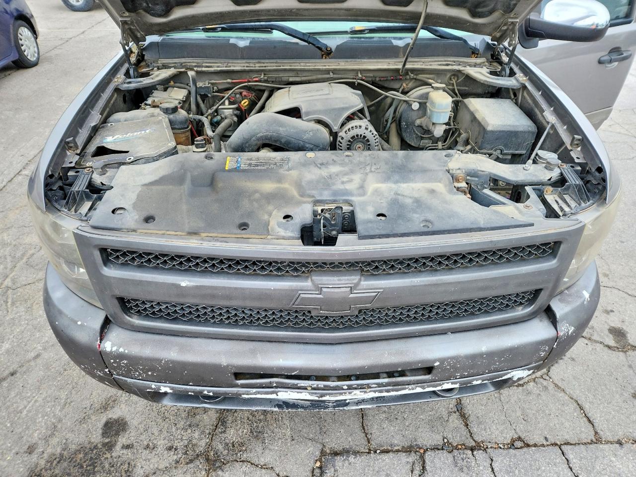 2008 Chevrolet Silverado K1500 Gray vin: 2GCEK13C781132314