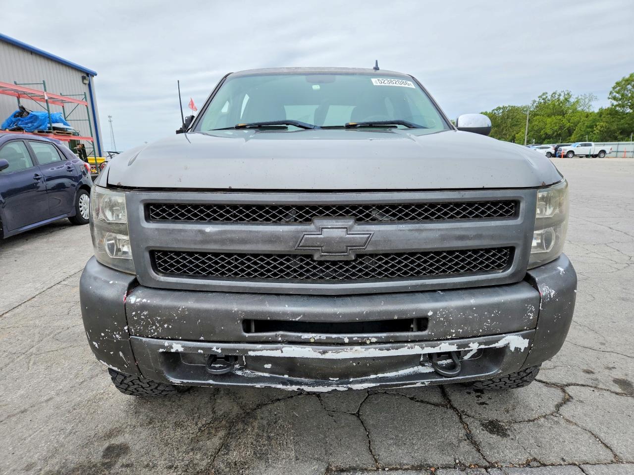 2008 Chevrolet Silverado K1500 Gray vin: 2GCEK13C781132314