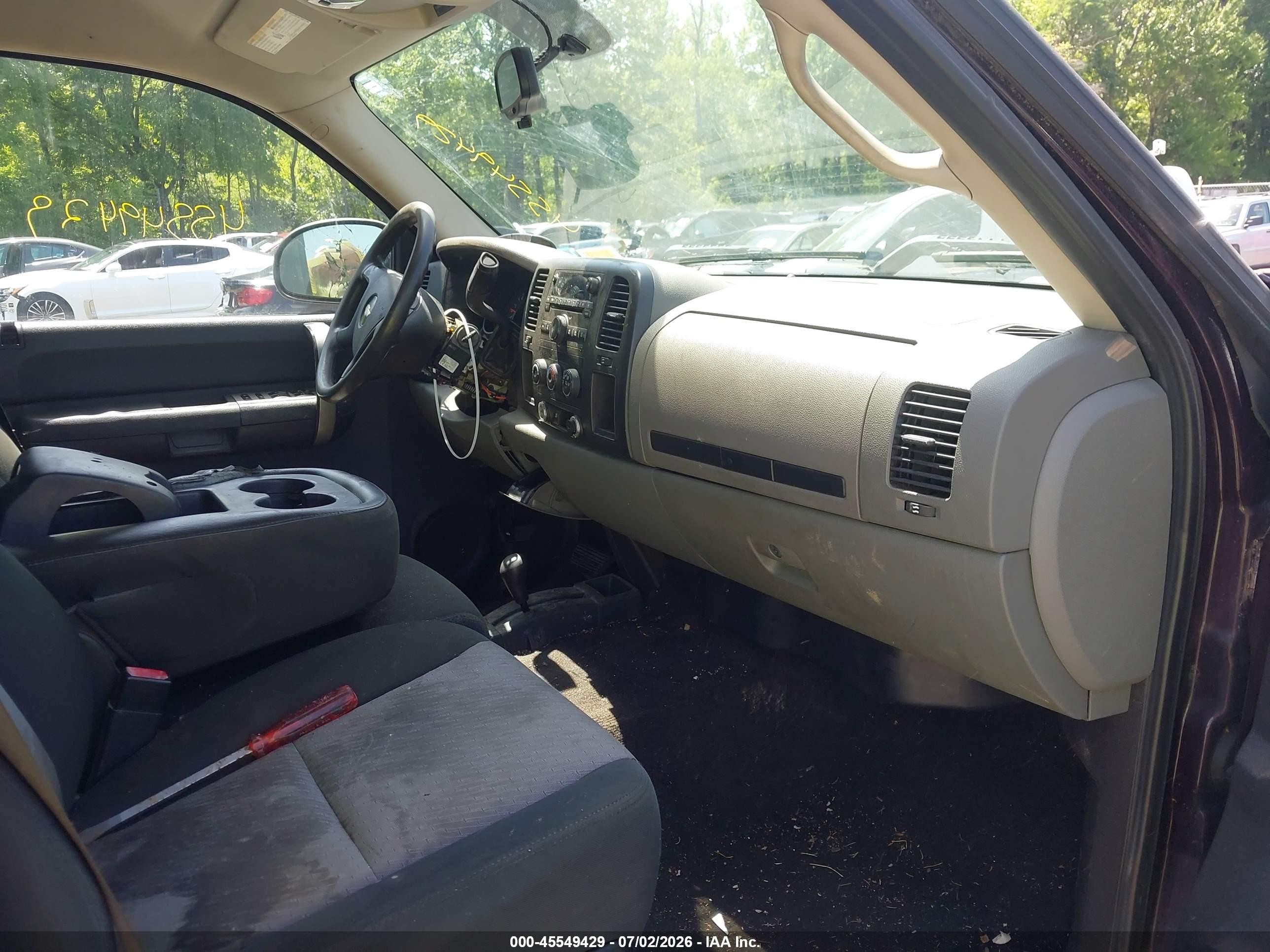 2009 Chevrolet Silverado 1500 Ls Темно-бордовый vin: 2GCEK13C791111822