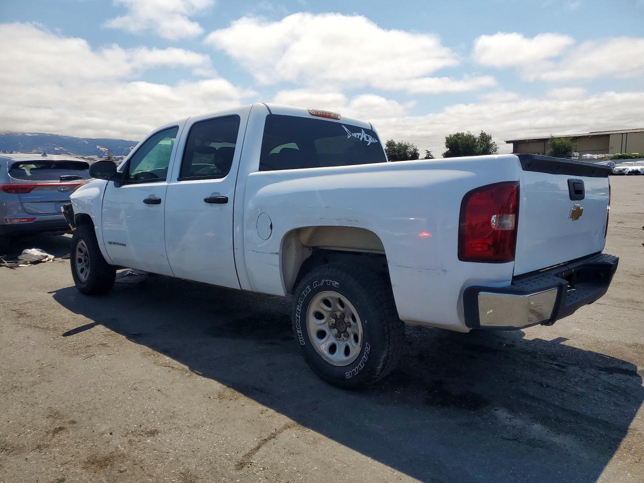 2008 Chevrolet Silverado K1500 White vin: 2GCEK13C881211488