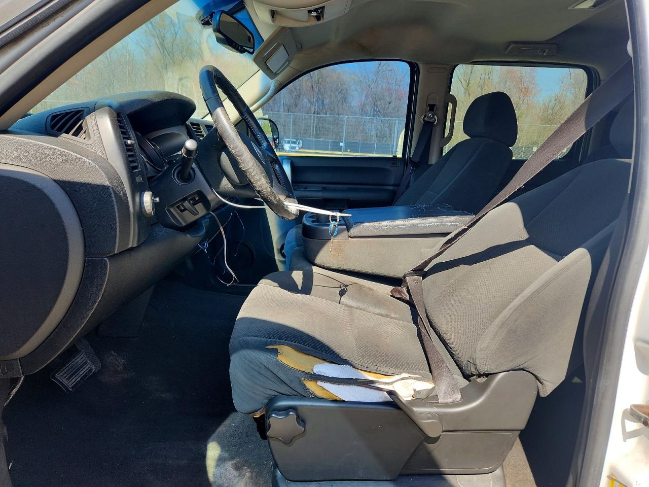 2007 Chevrolet Silverado K1500 Crew Cab Белый vin: 2GCEK13C971535225