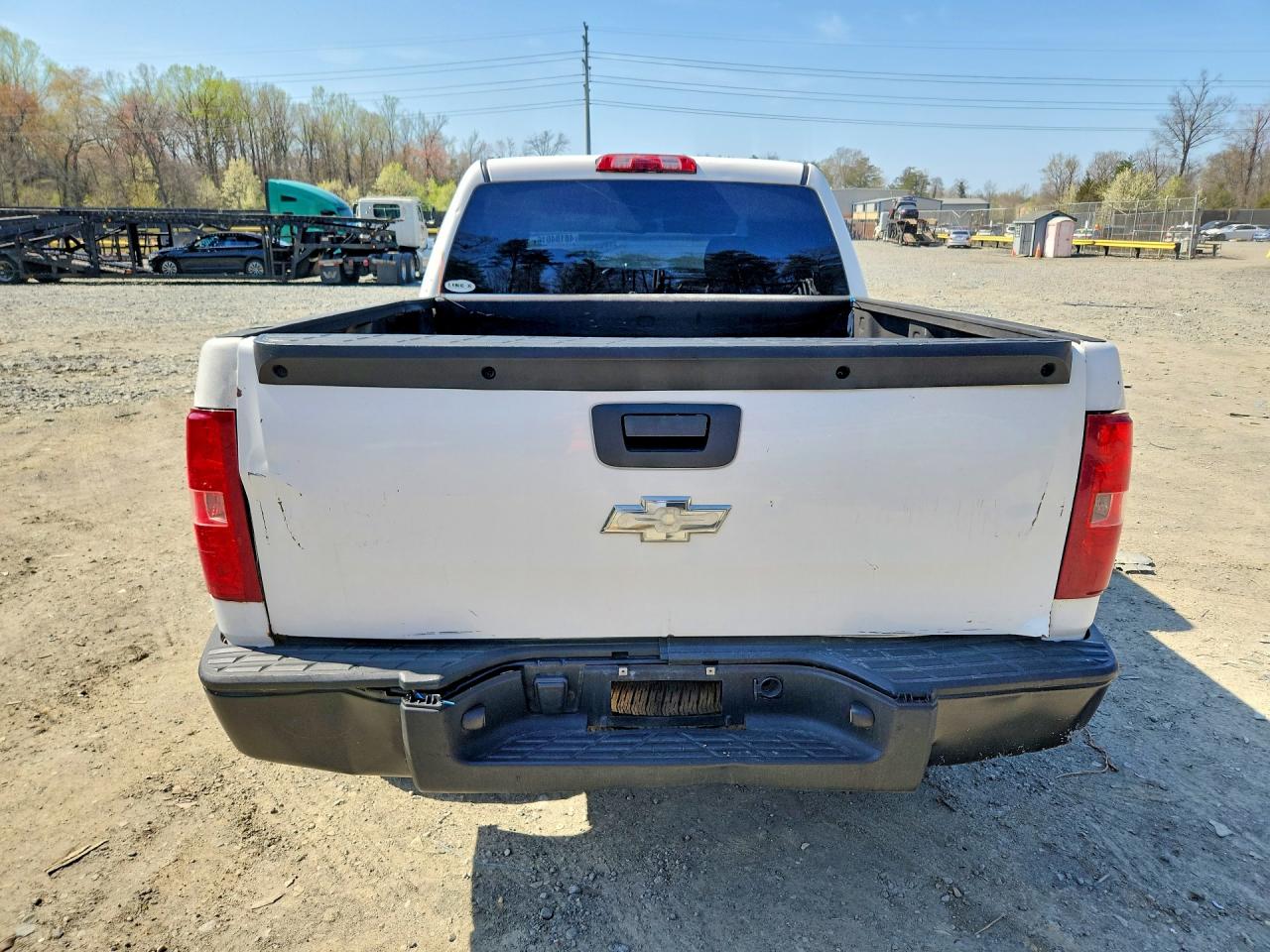 2007 Chevrolet Silverado K1500 Crew Cab Белый vin: 2GCEK13C971535225