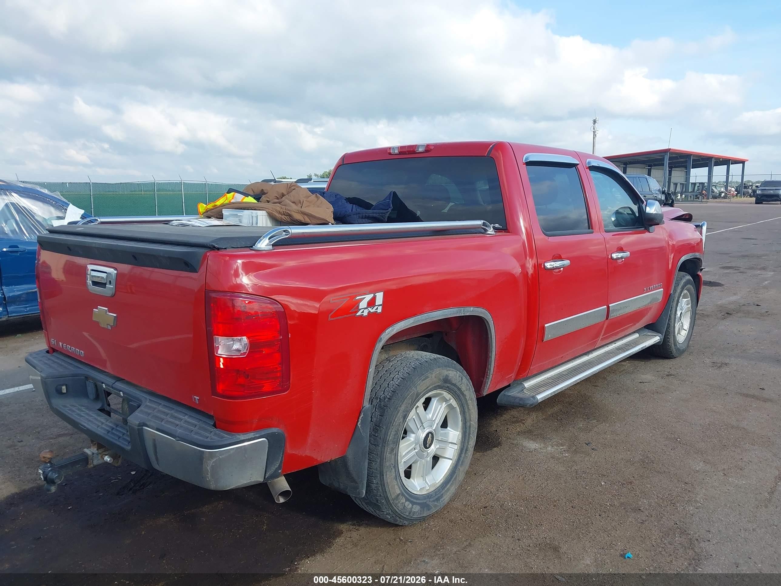 2008 Chevrolet Silverado 1500 Lt1 Red vin: 2GCEK13J281278246