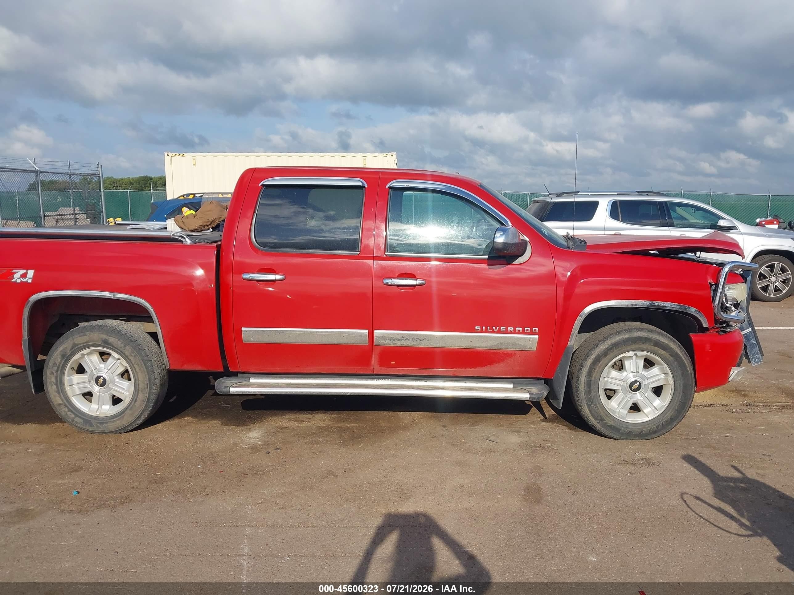 2008 Chevrolet Silverado 1500 Lt1 Red vin: 2GCEK13J281278246