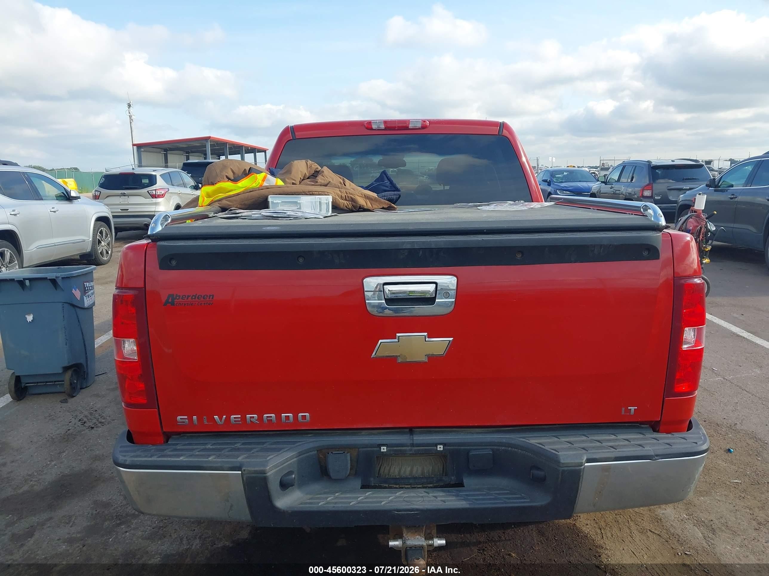 2008 Chevrolet Silverado 1500 Lt1 Red vin: 2GCEK13J281278246