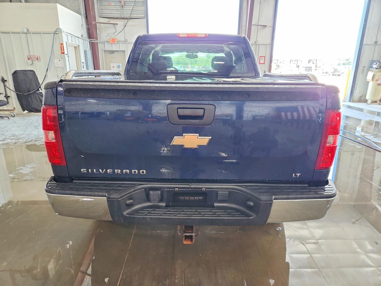 2008 Chevrolet Silverado K1500 Blue vin: 2GCEK13J381247507