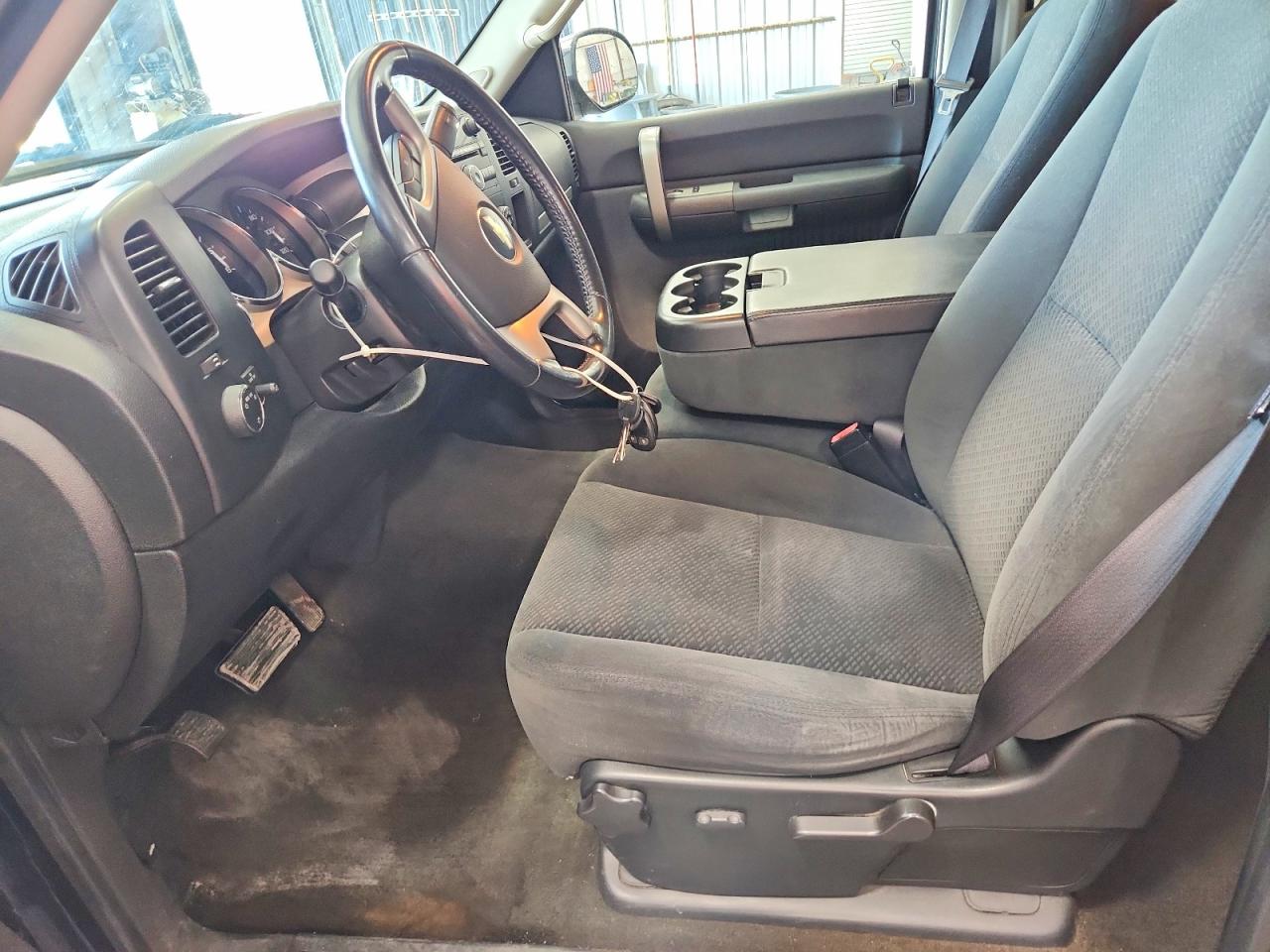2008 Chevrolet Silverado K1500 Blue vin: 2GCEK13J381247507