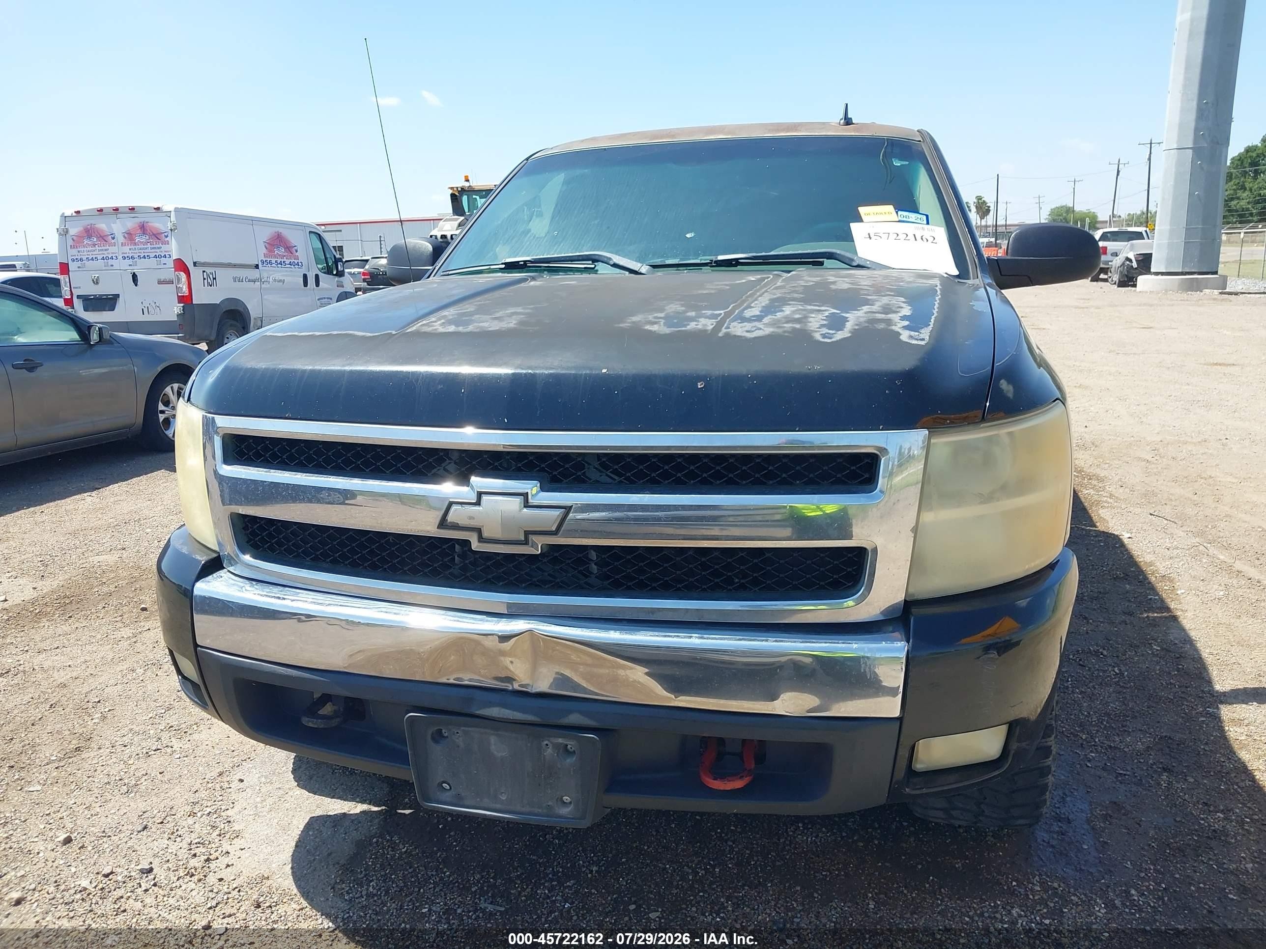 2008 Chevrolet Silverado 1500 Lt2 Black vin: 2GCEK13JX81312157