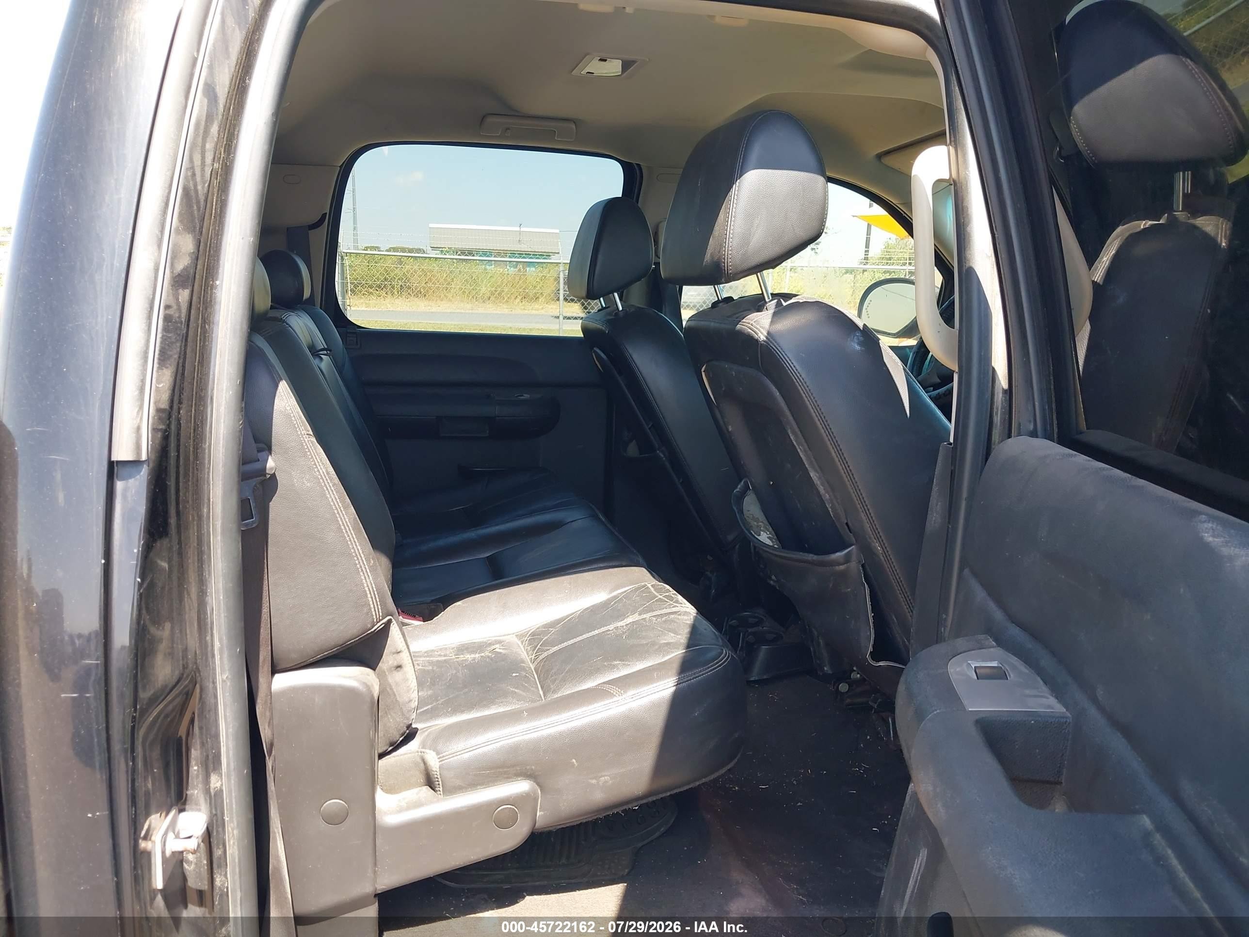 2008 Chevrolet Silverado 1500 Lt2 Black vin: 2GCEK13JX81312157