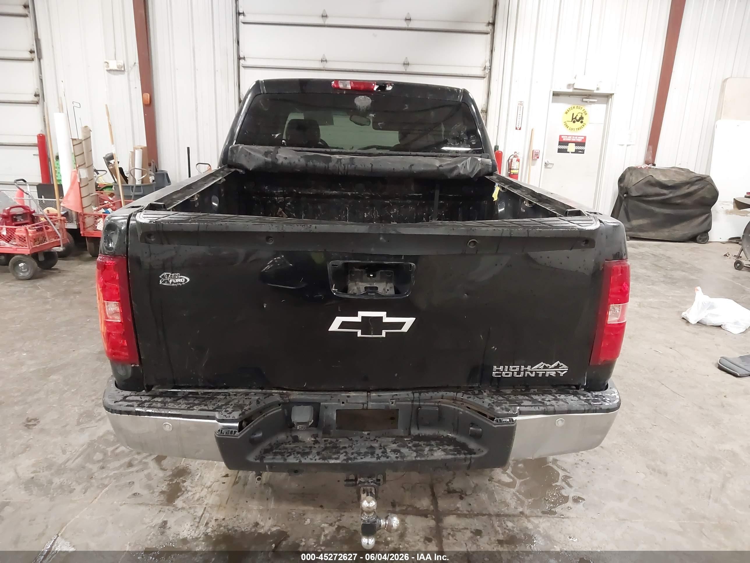 2007 Chevrolet Silverado 1500 Ltz Black vin: 2GCEK13M071503188