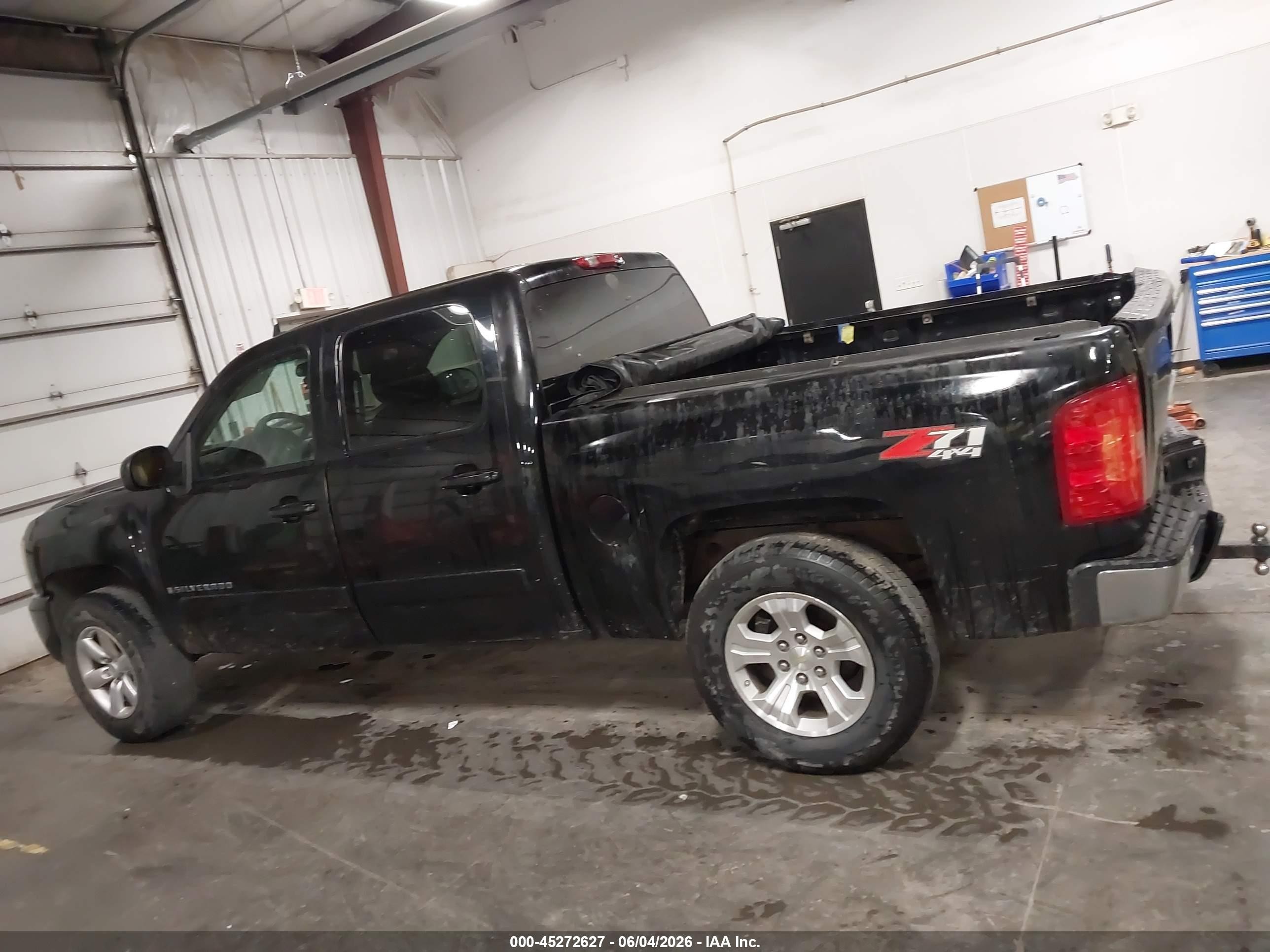 2007 Chevrolet Silverado 1500 Ltz Black vin: 2GCEK13M071503188