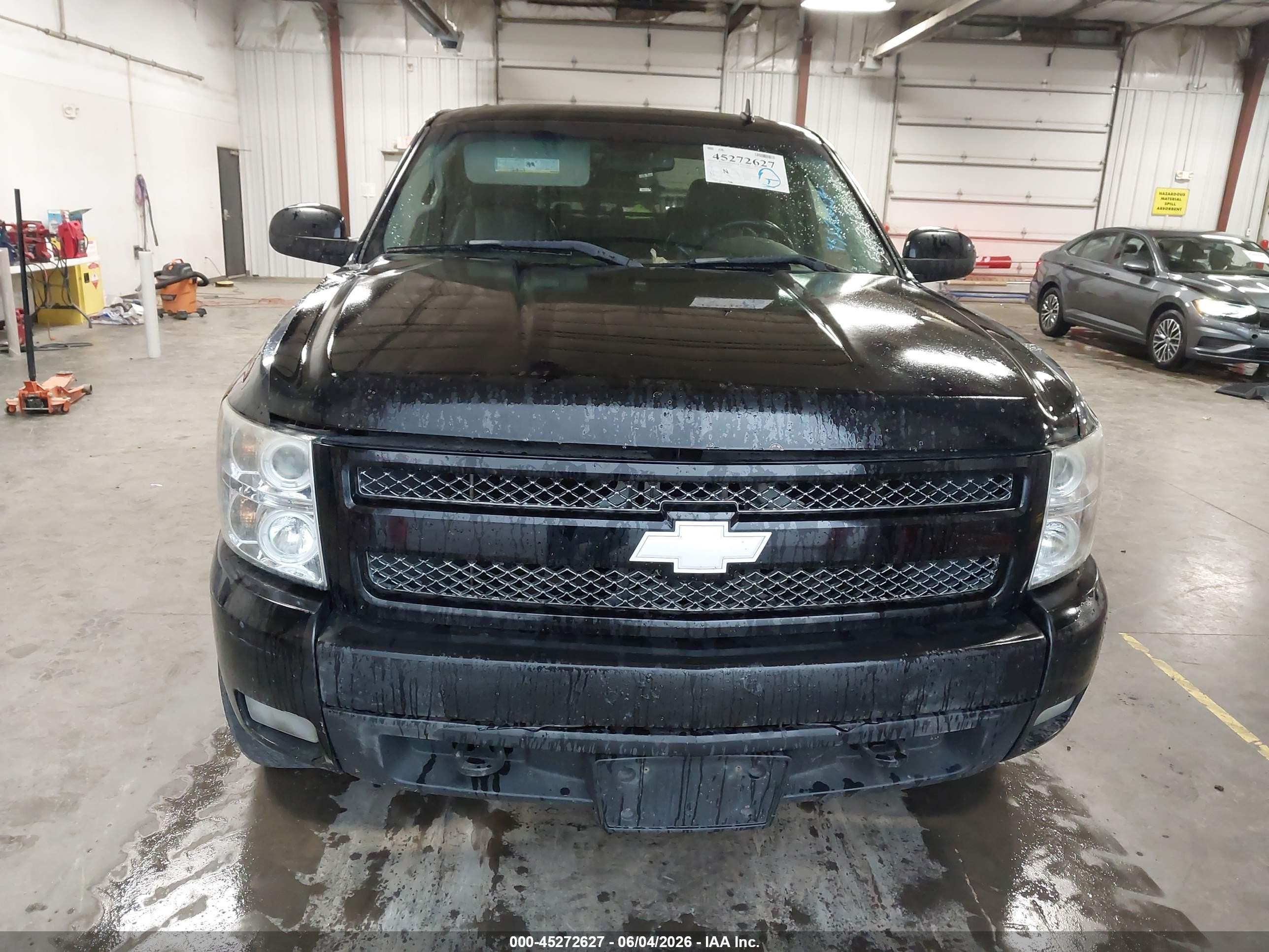2007 Chevrolet Silverado 1500 Ltz Black vin: 2GCEK13M071503188
