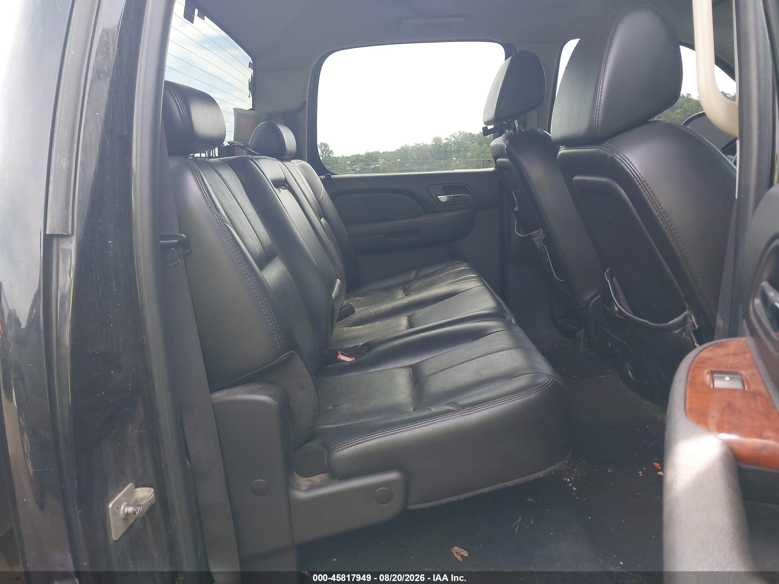 2007 Chevrolet Silverado 1500 Ltz Black vin: 2GCEK13M071553167