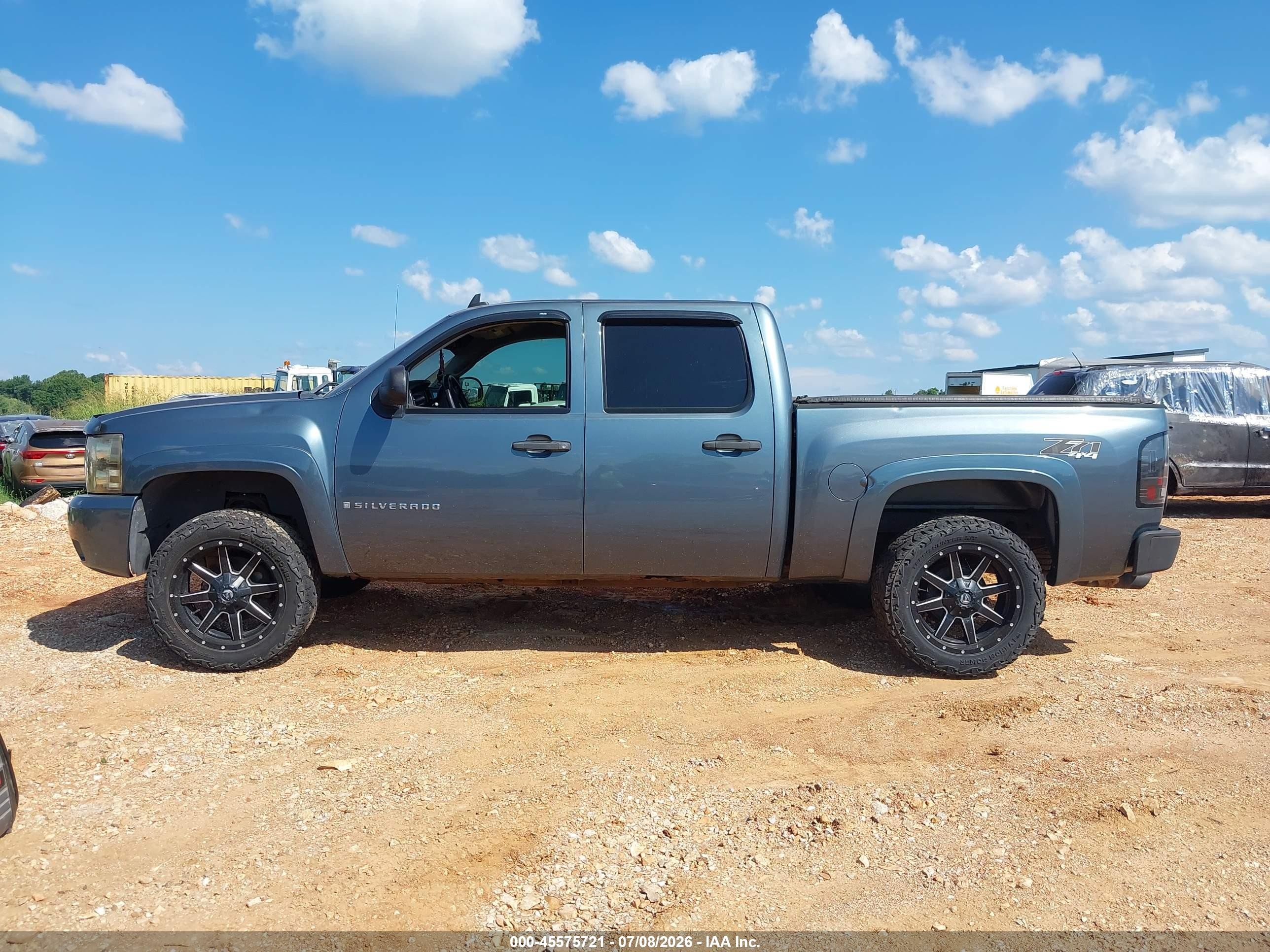 2007 Chevrolet Silverado 1500 Lt1 Blue vin: 2GCEK13M071554500
