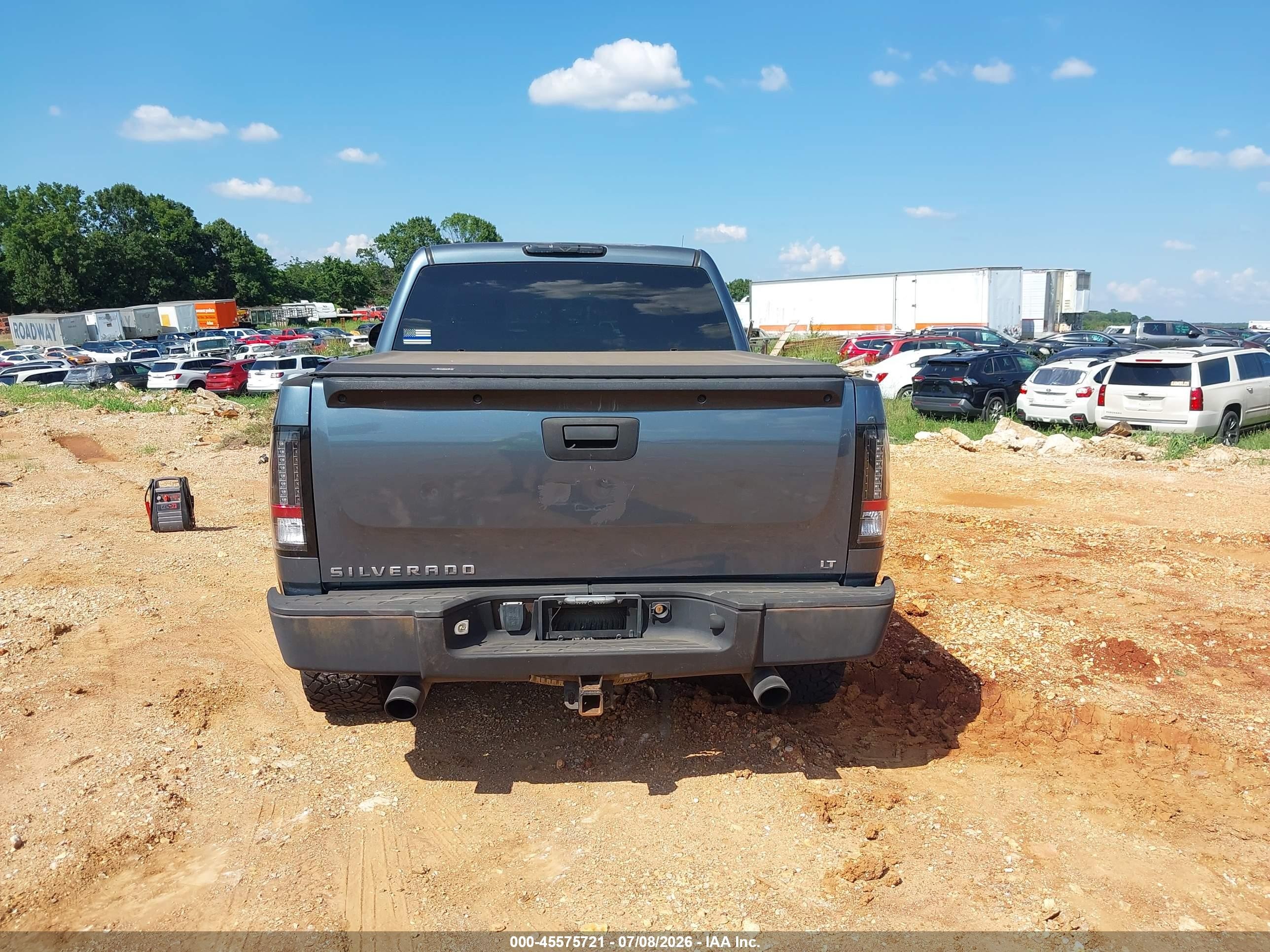 2007 Chevrolet Silverado 1500 Lt1 Blue vin: 2GCEK13M071554500
