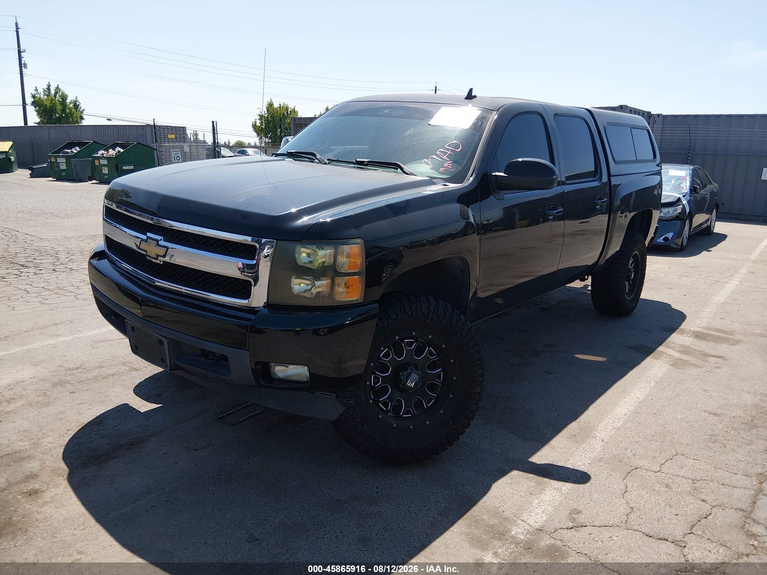 2007 Chevrolet Silverado 1500 Ltz Черный vin: 2GCEK13M071574830