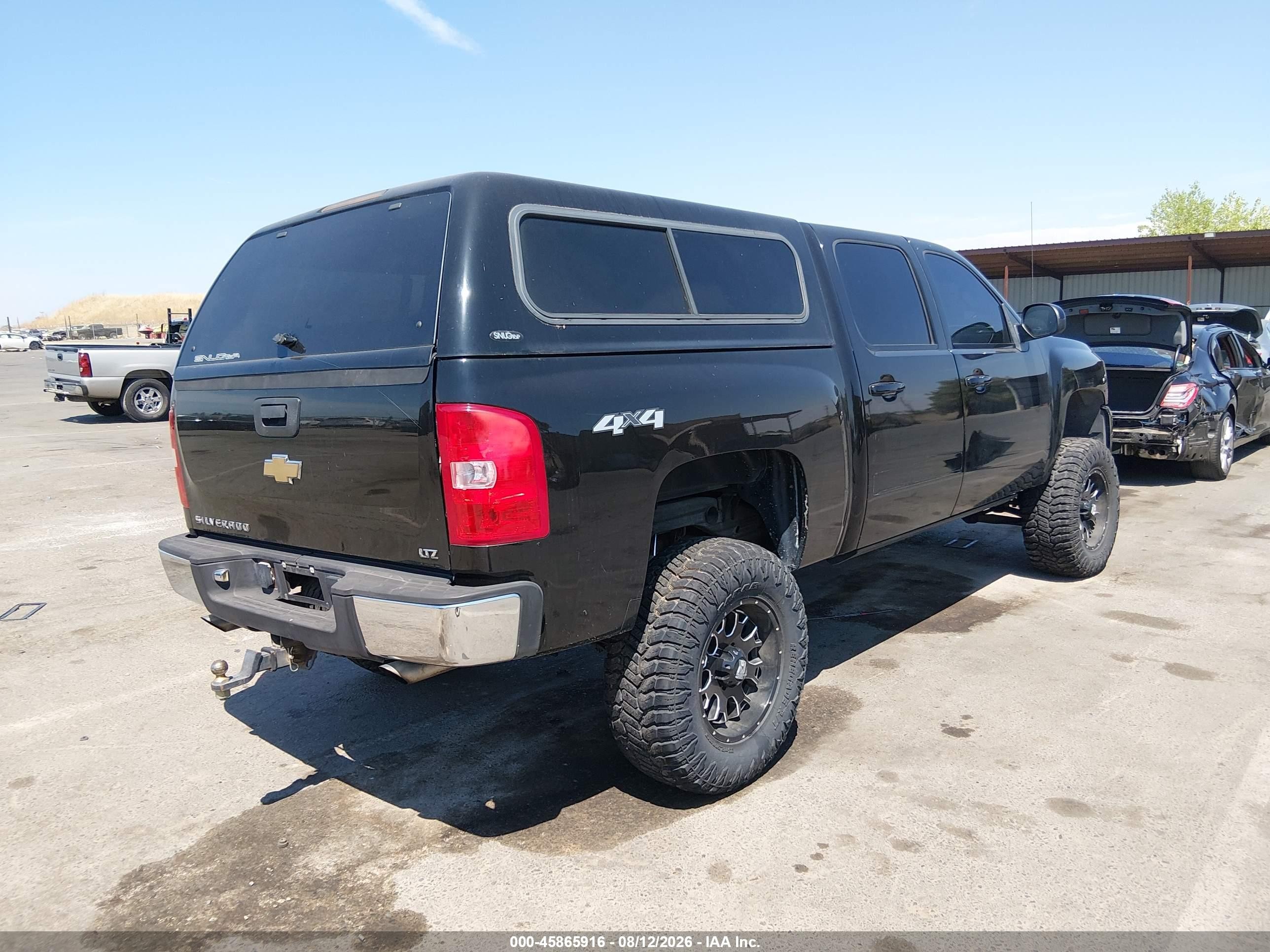 2007 Chevrolet Silverado 1500 Ltz Черный vin: 2GCEK13M071574830