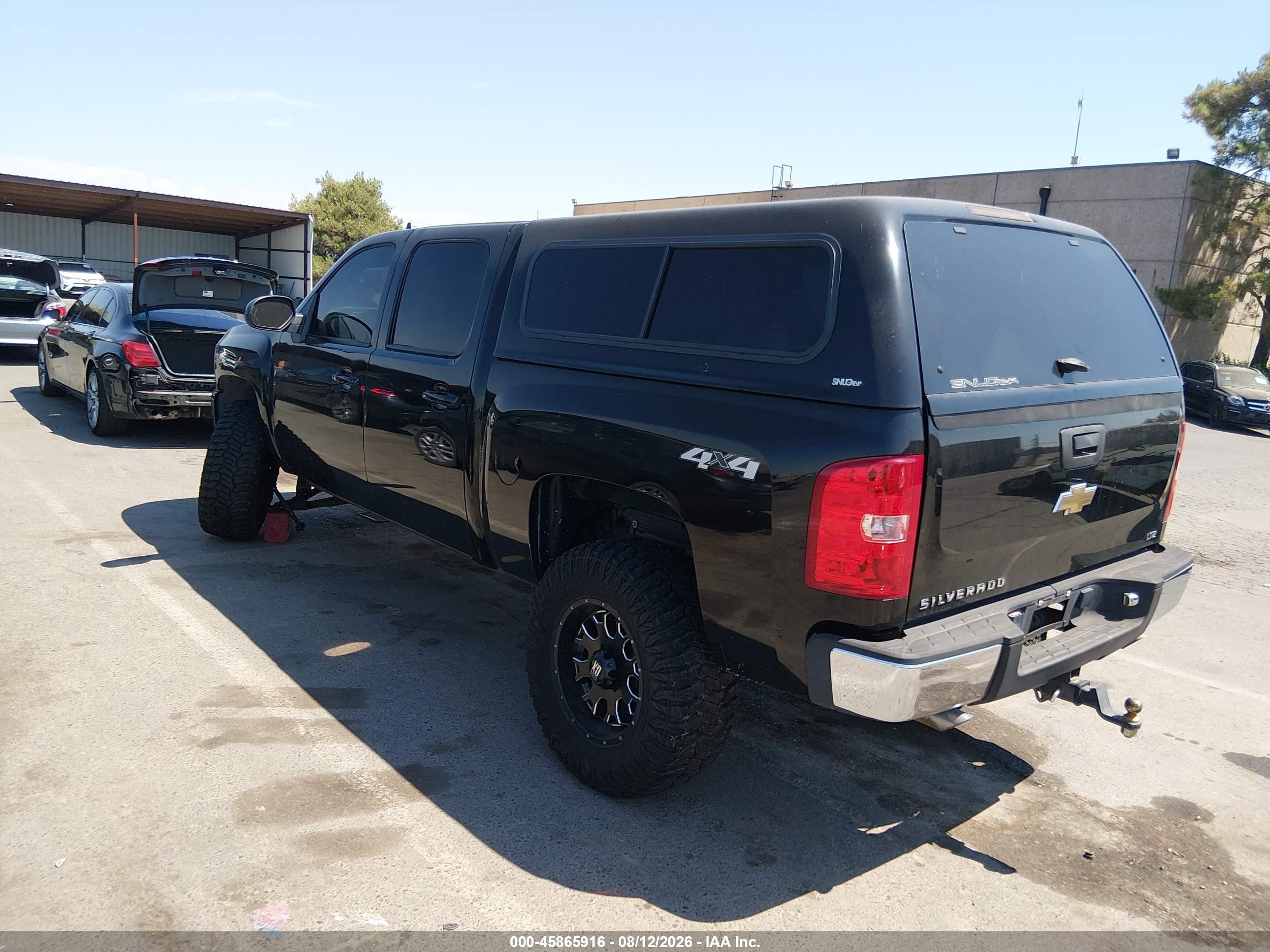 2007 Chevrolet Silverado 1500 Ltz Черный vin: 2GCEK13M071574830
