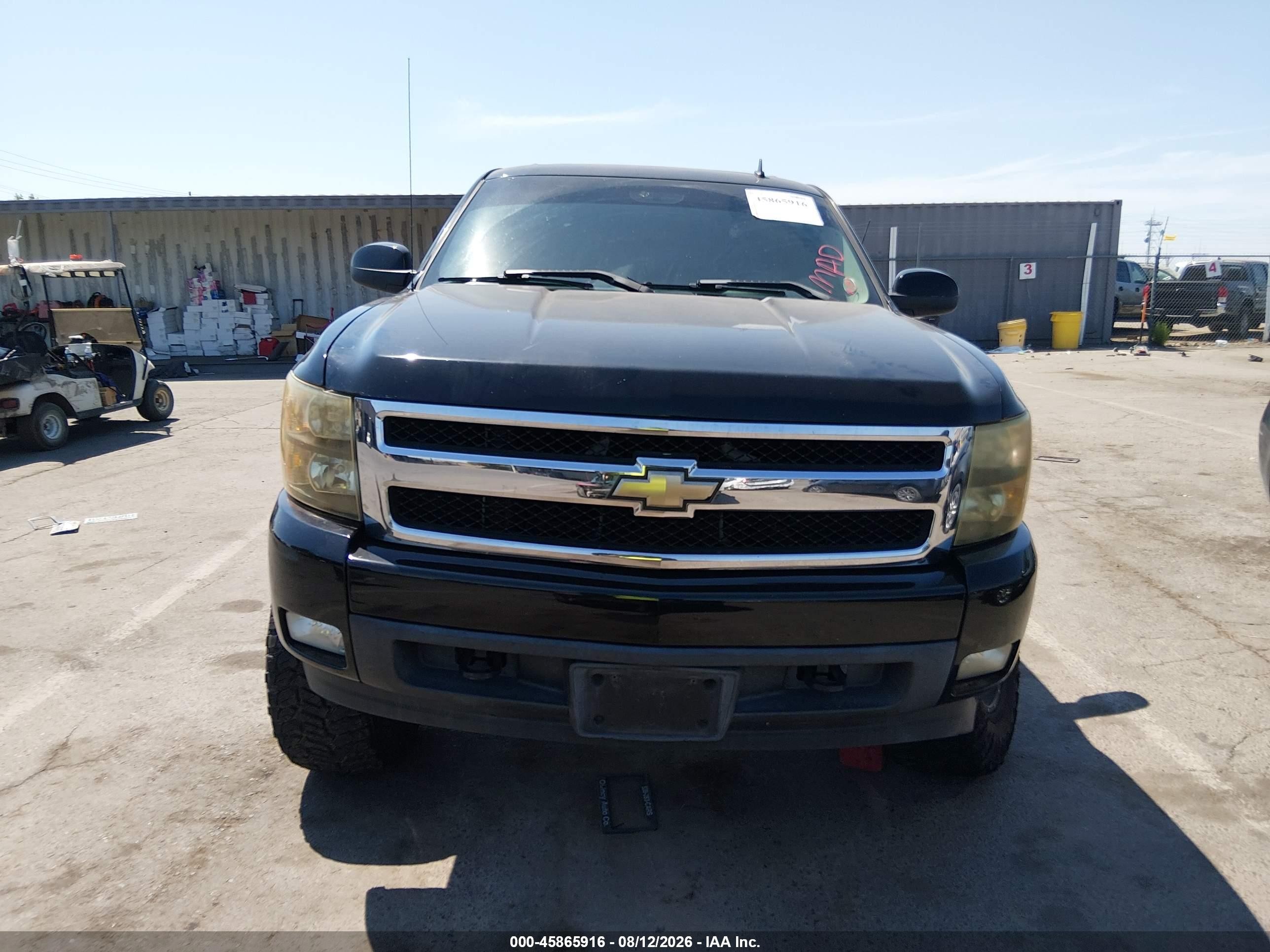 2007 Chevrolet Silverado 1500 Ltz Черный vin: 2GCEK13M071574830